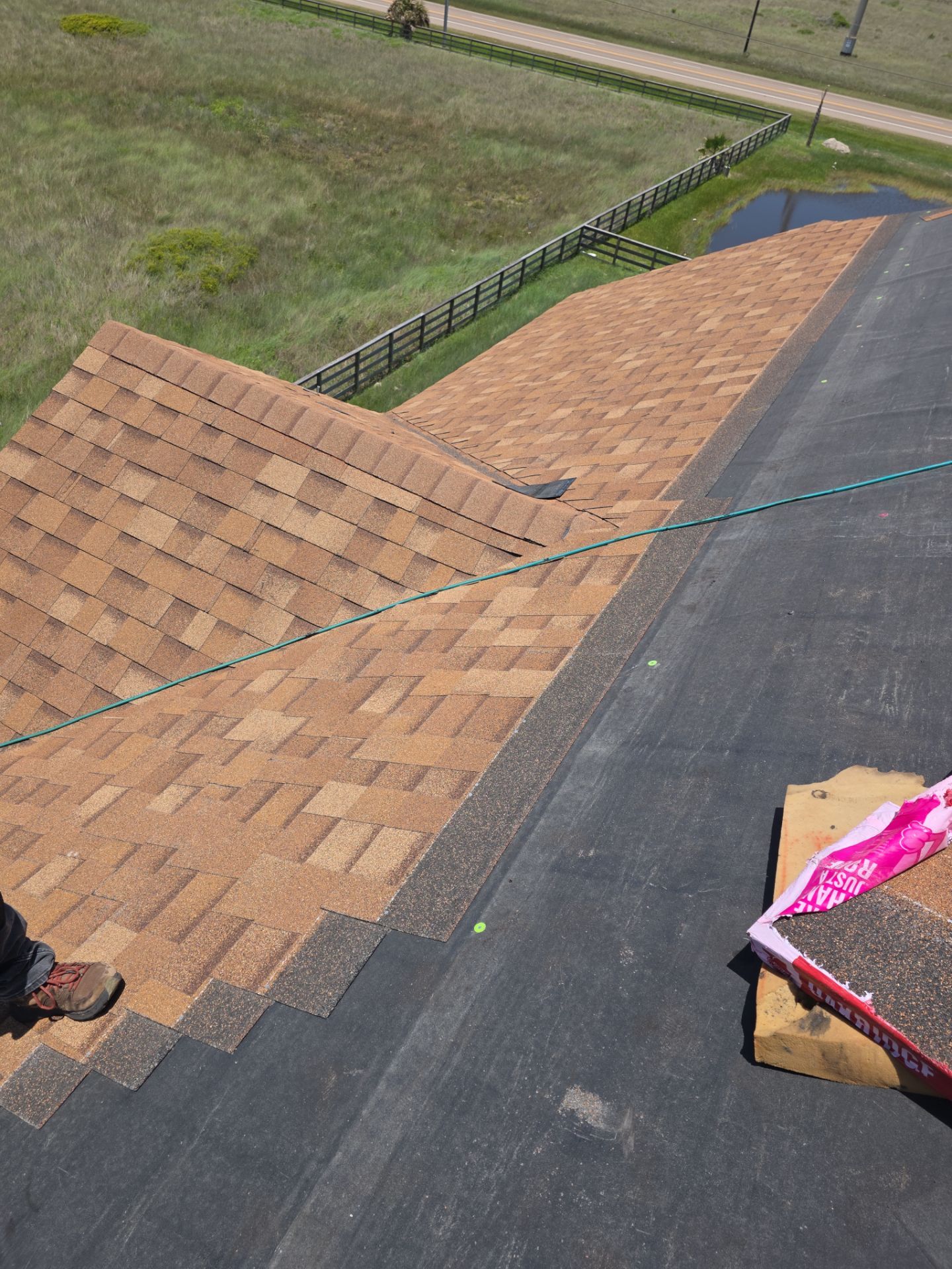 We Aint Scared of heights  by Bayfront Roofing and Construction