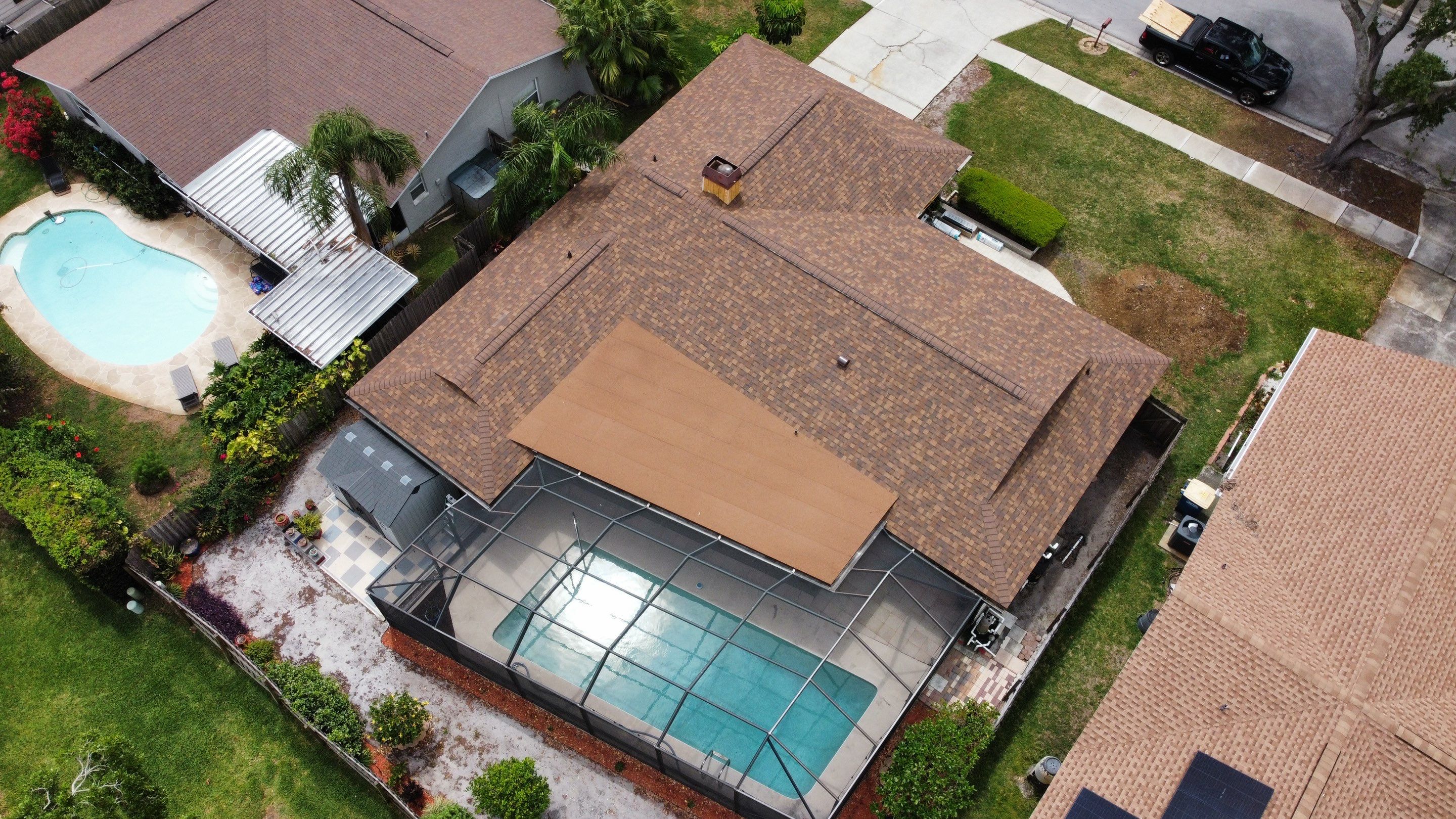 Roof replacement in Clearwater, FL. by Steadfast Roofing