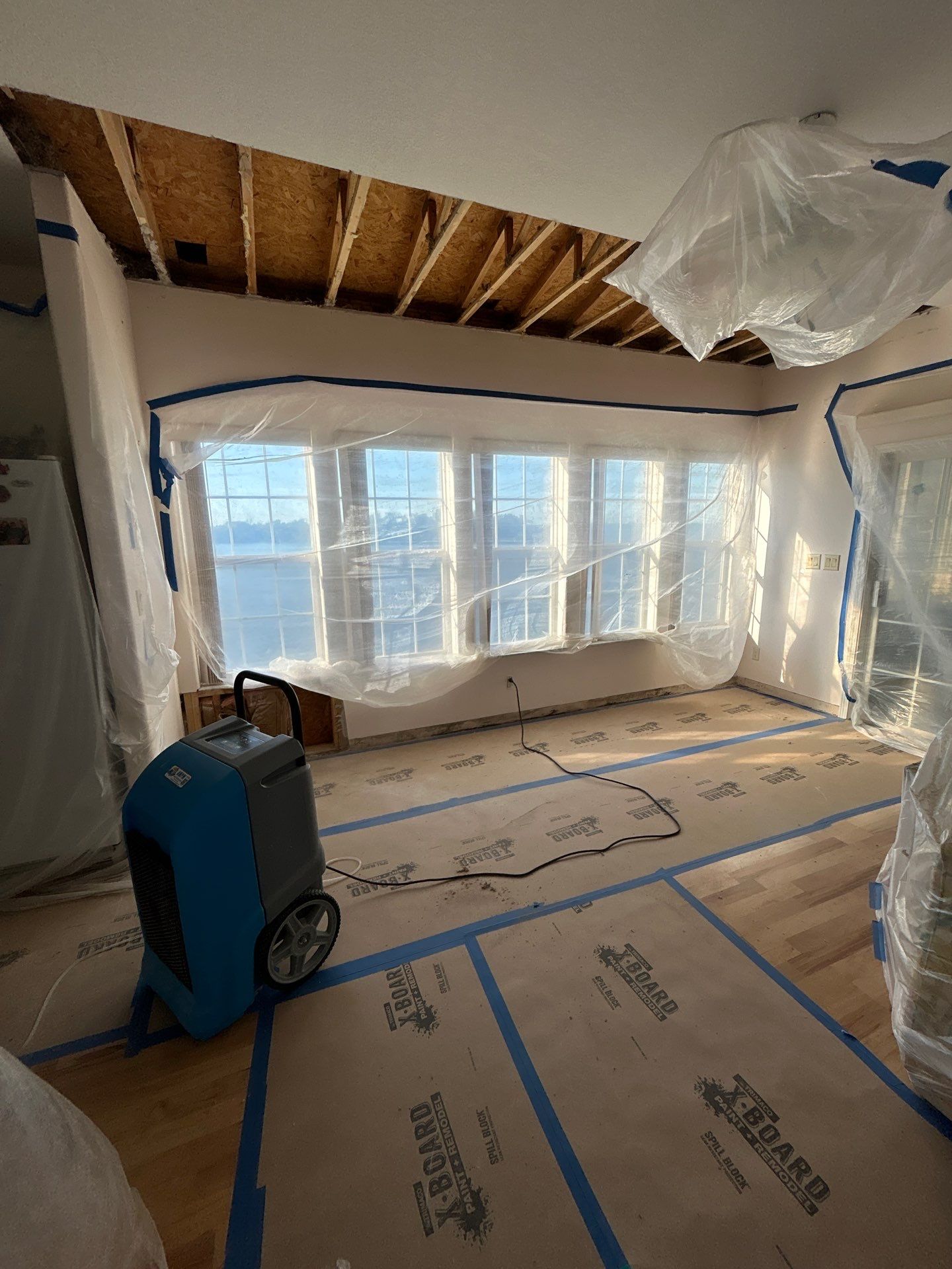 Storm Water Damage by Ampm Restoration Services