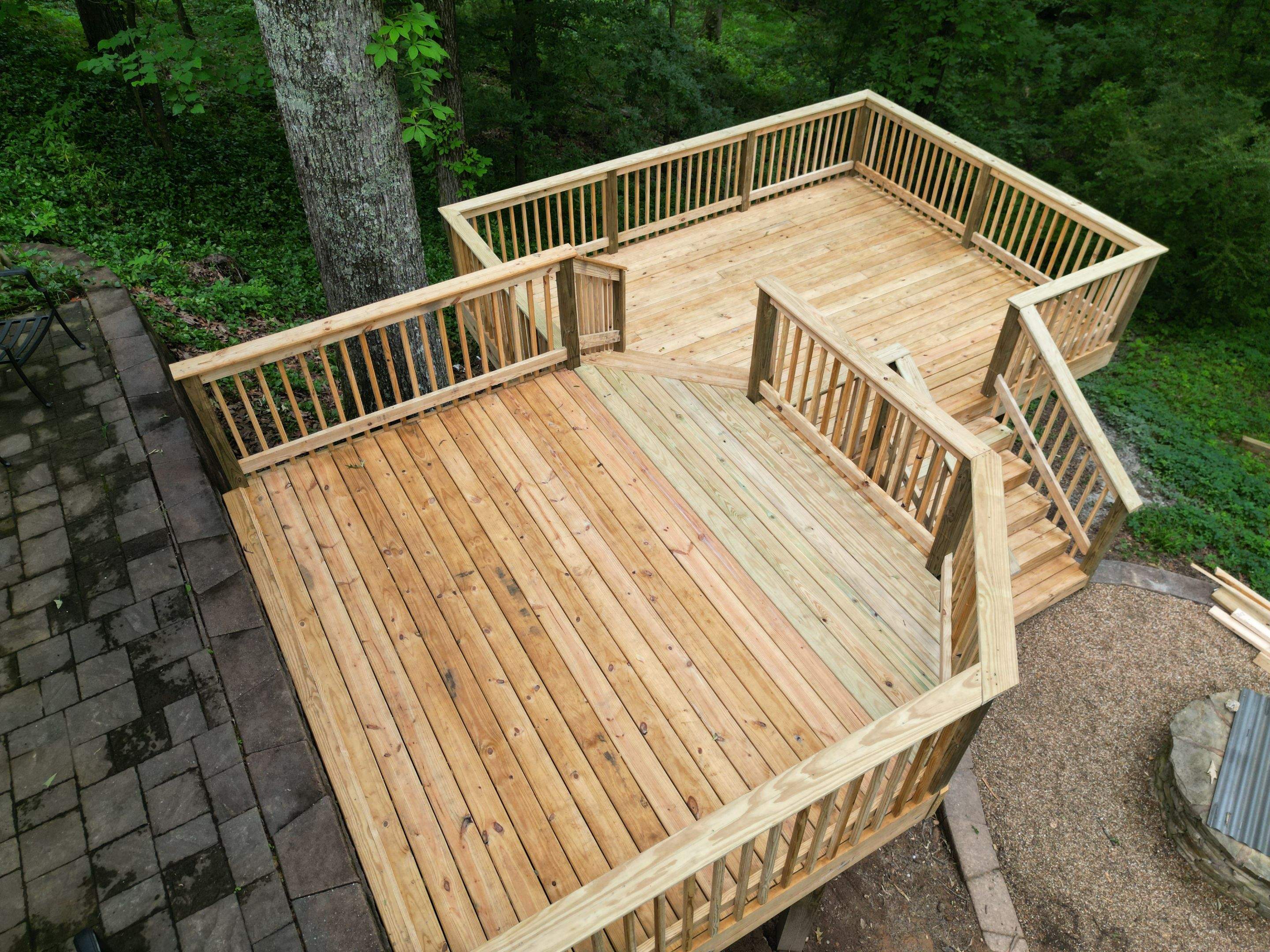Riverchase - Tiered Deck by Pillar and Pine