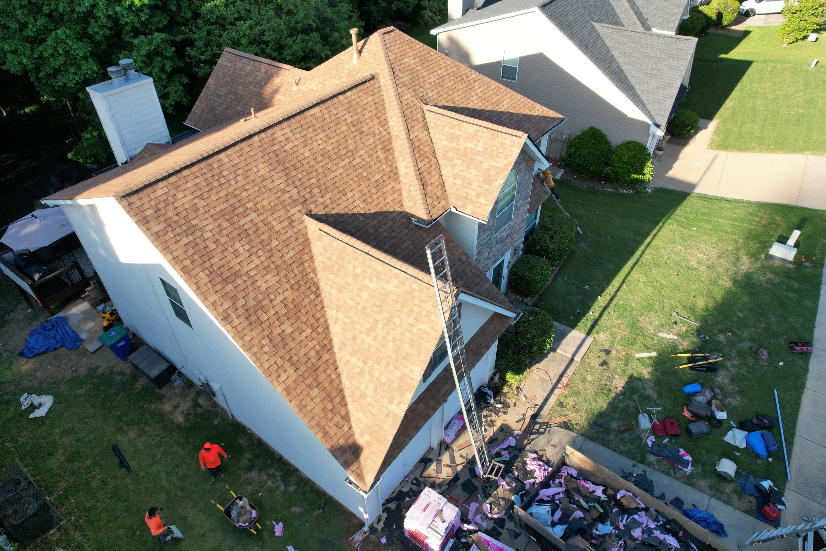 Residential Roof Replacement using Owens Corning by Inspector Roofing and Restoration