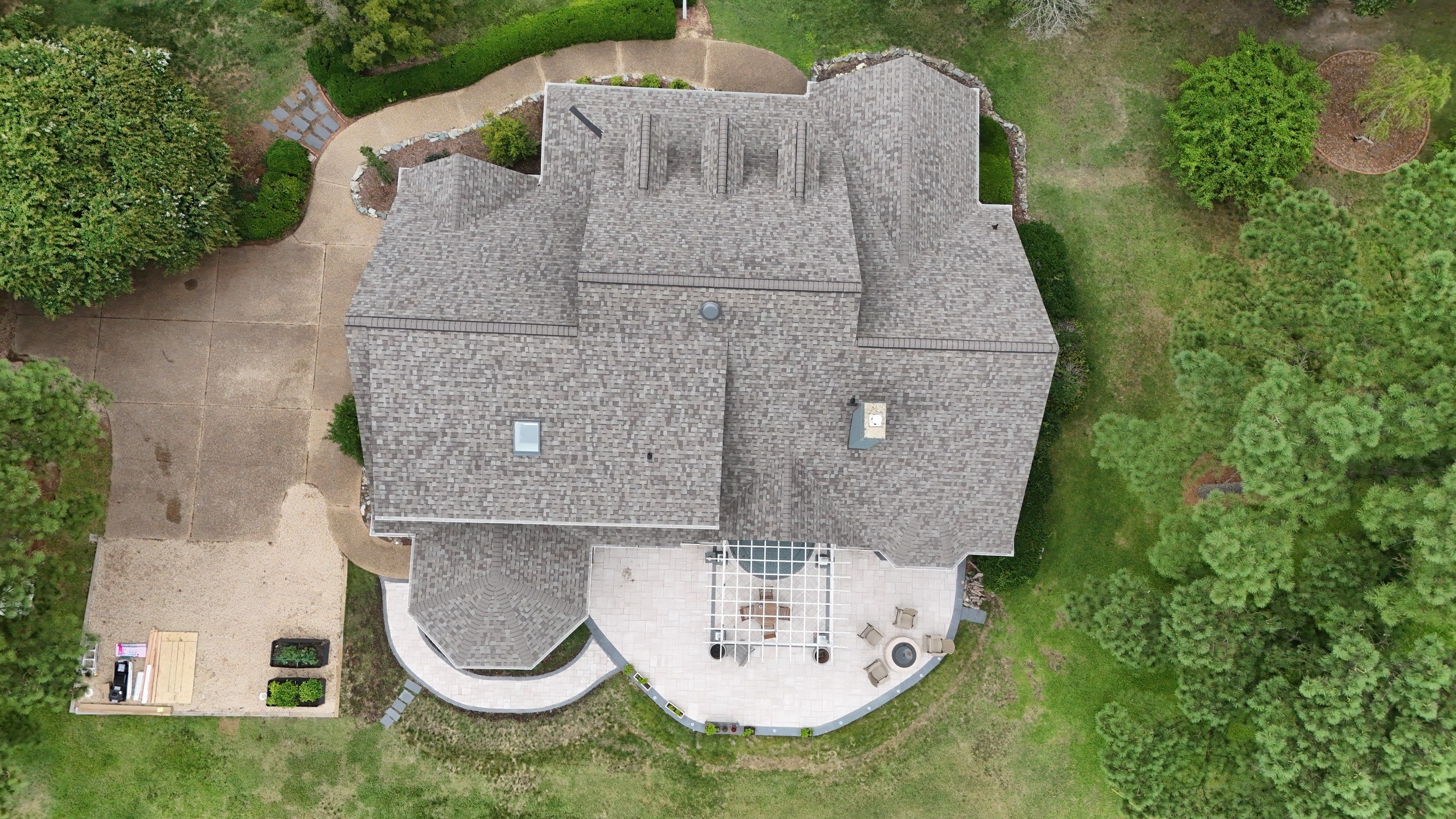 Roof Replacement and White Gutter Installation in Gloucester by Cade Construction