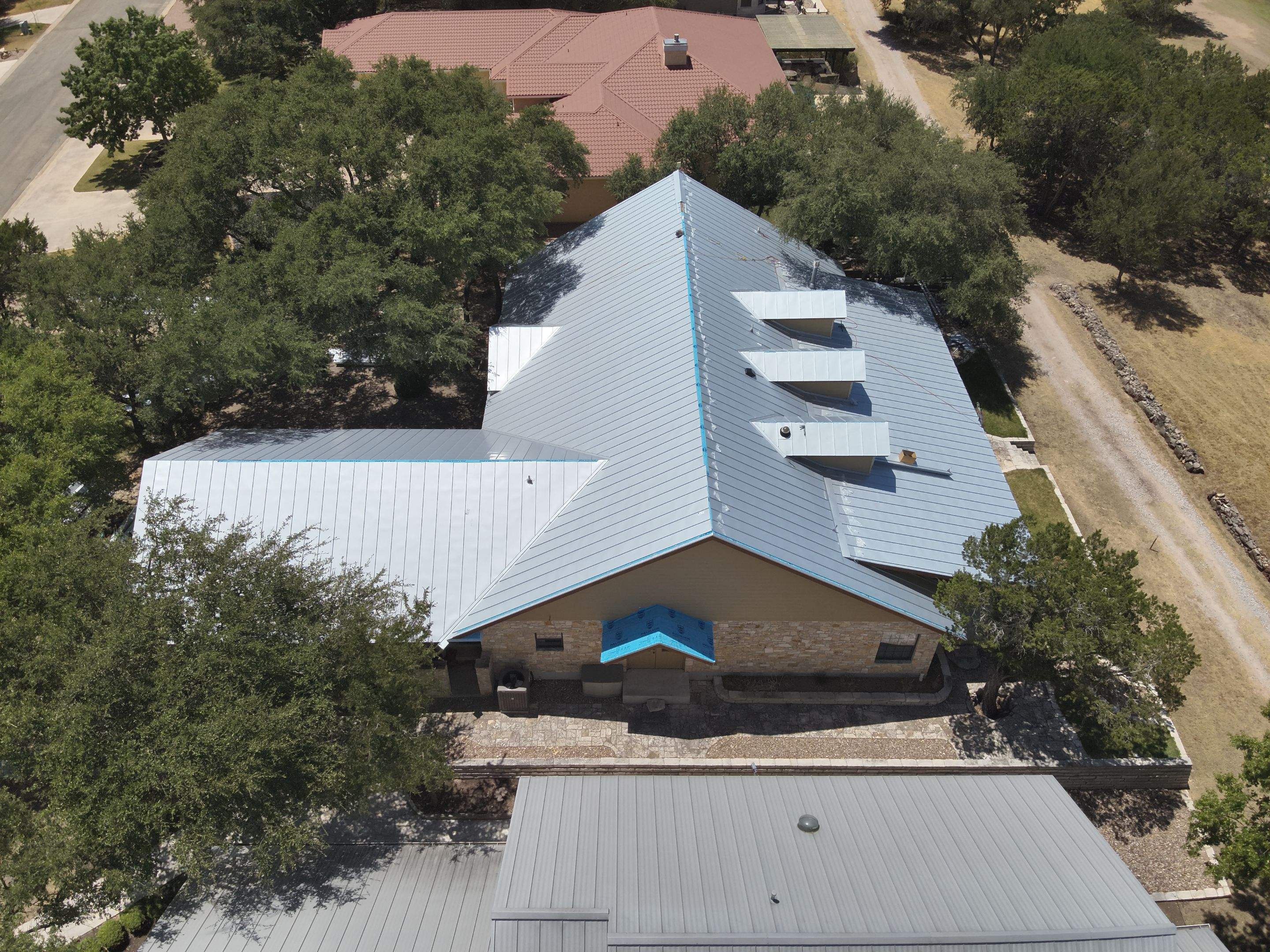 Metal Roof Replacement in Burnet, TX by Action Exteriors Austin
