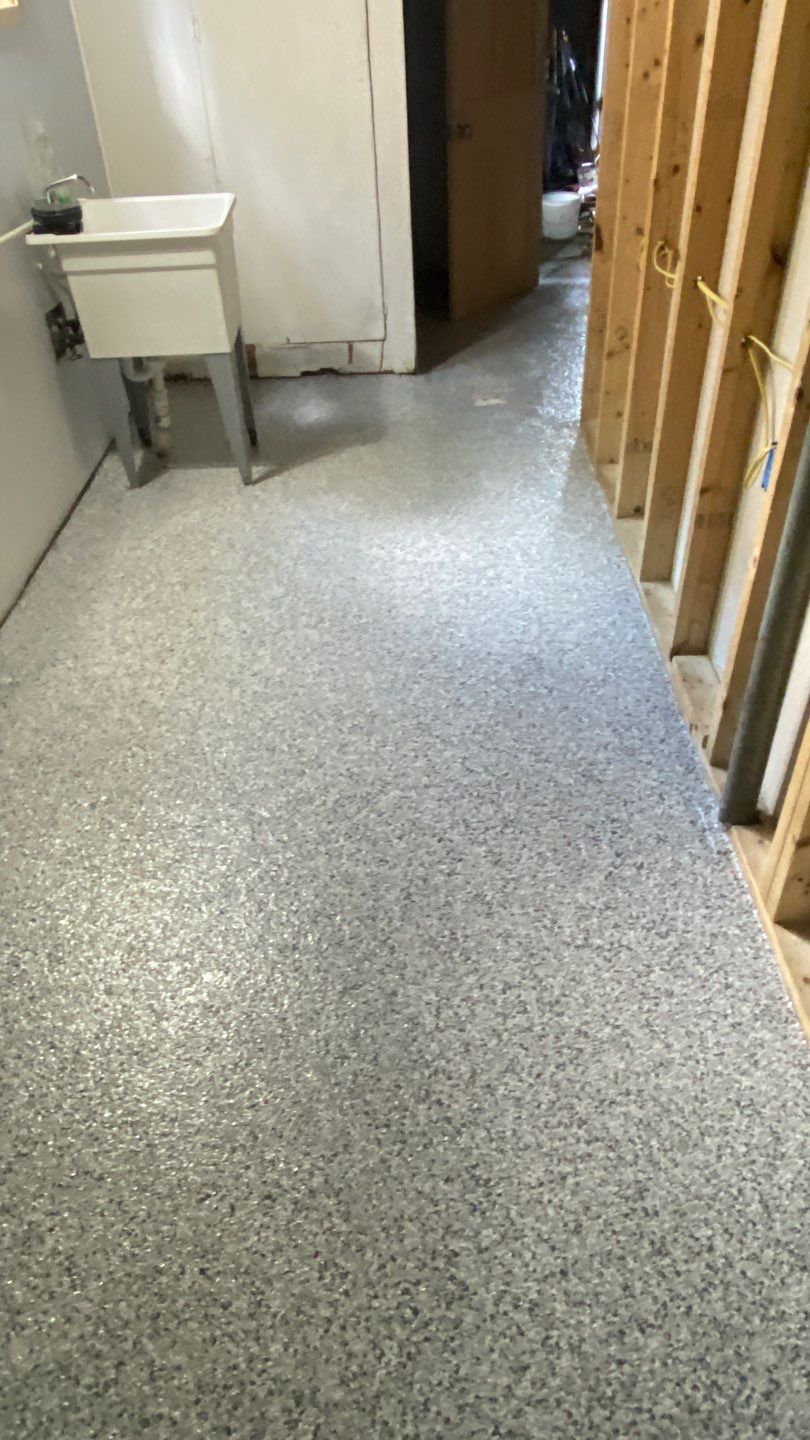 Basement Gravel by Floors in a Day, Inc