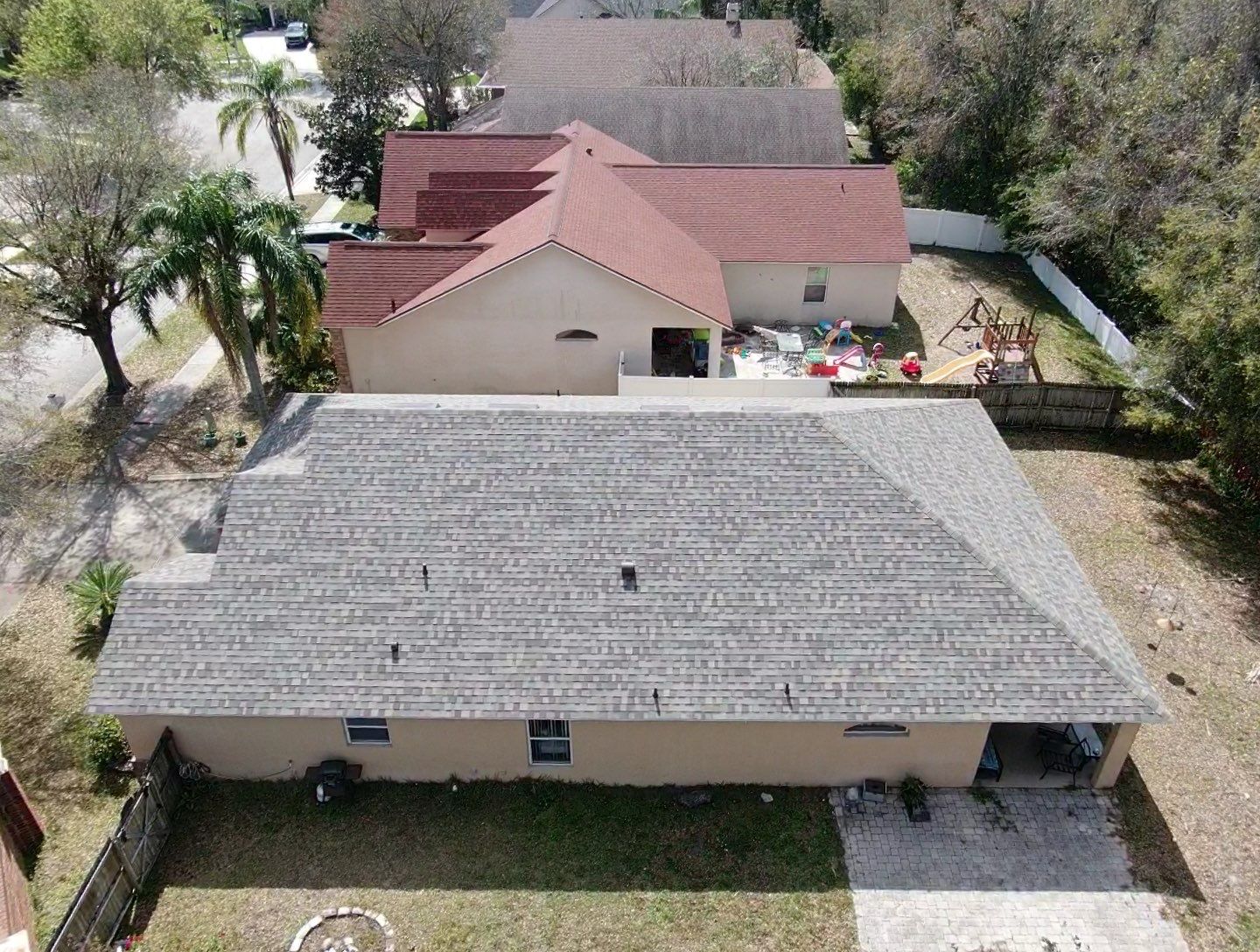 Roof replacement in Riverview, FL. by Steadfast Roofing