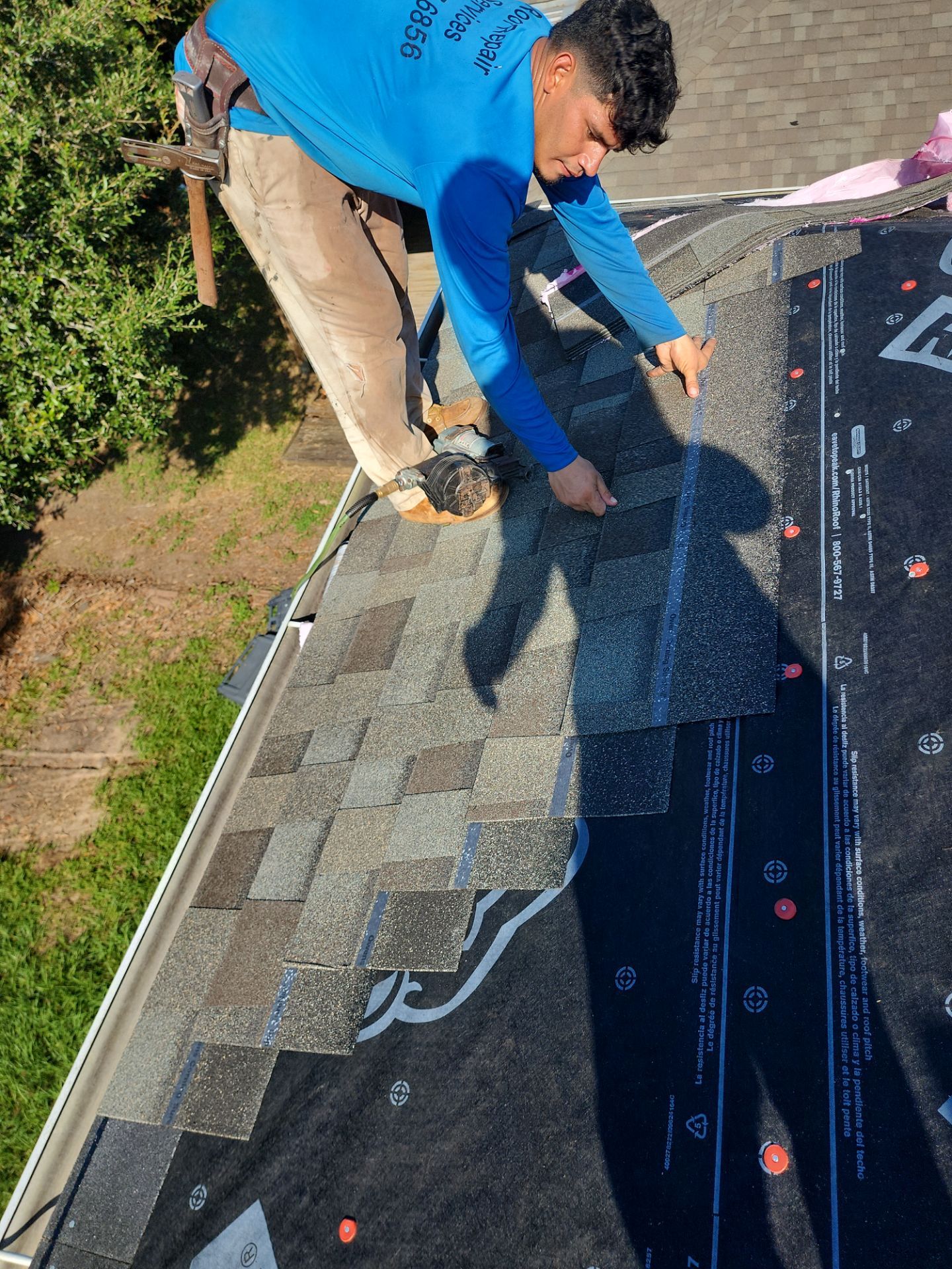Residential Roofing Repair using Owen's Corning Duration (Lifetime) Shingles by Roof Repair Company