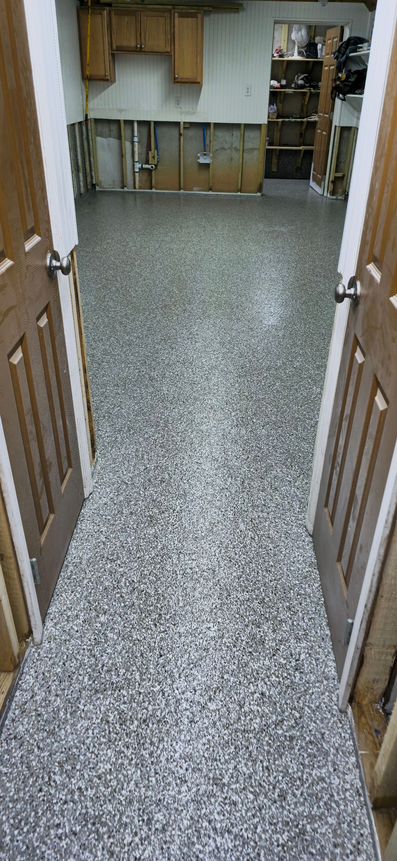Bunker using Creekbed by Elite Floor Solutions