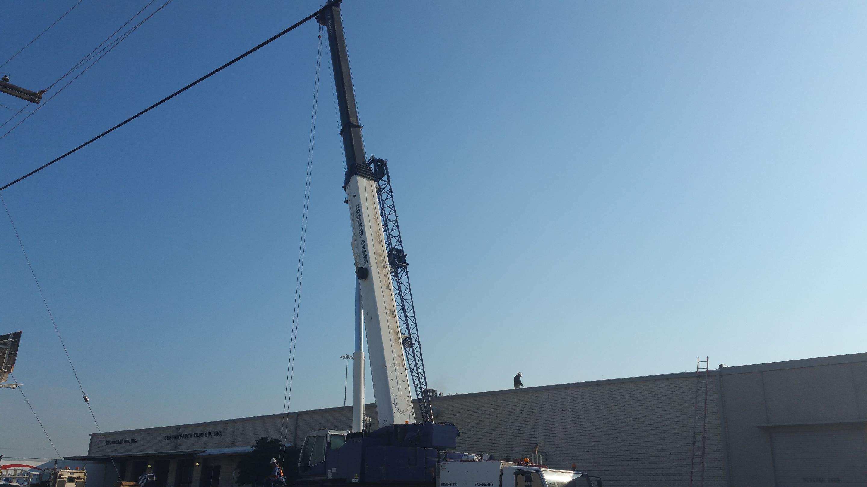 Massive Storm Damage Project - Factory in Arlington by First United Roofing & Construction