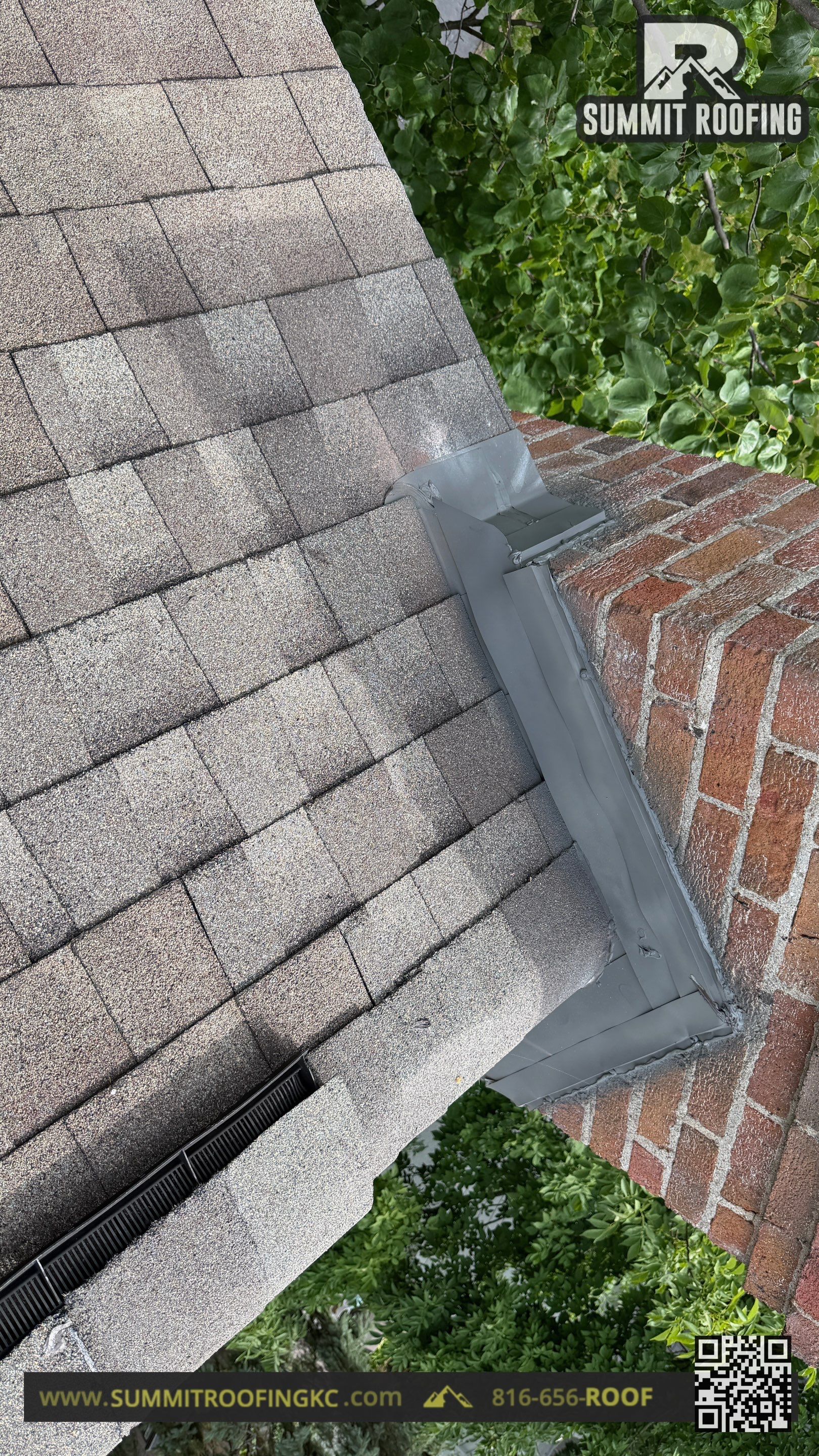Chimney Flashing and Masonry Repair in Kansas City by Summit Roofing