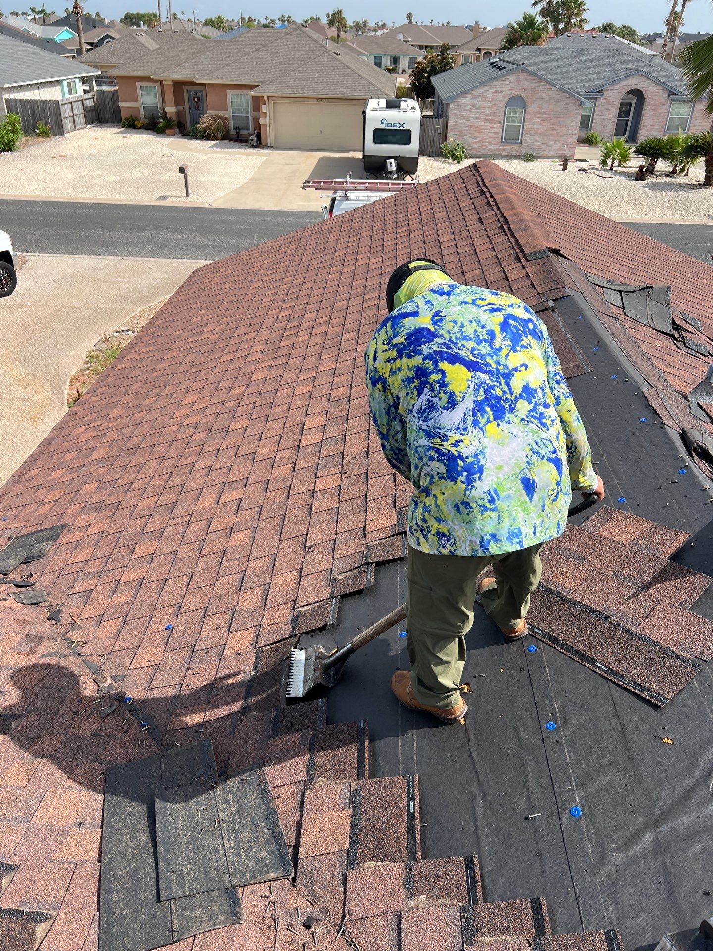 Brownwood Bullet-Proof Roof by Bayfront Roofing and Construction