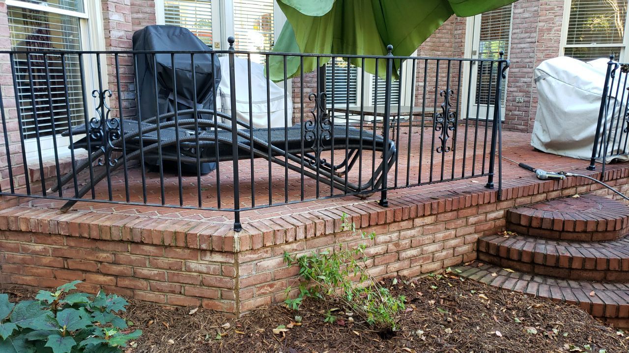 Driveway Clean using cleaner by Power Wash Masters LLC