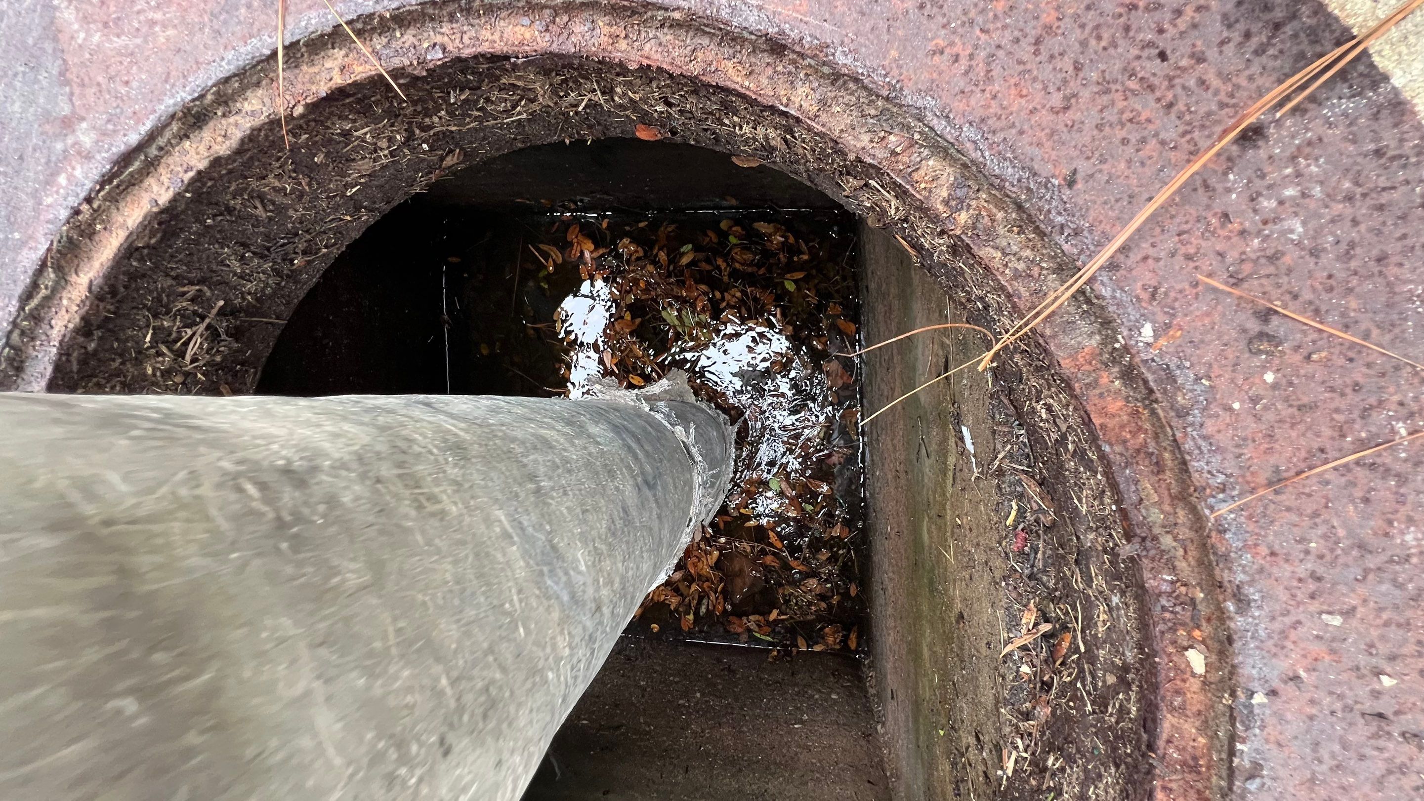 Cleaning Two Clogged Catch Basins for a Community by APS Power & Water