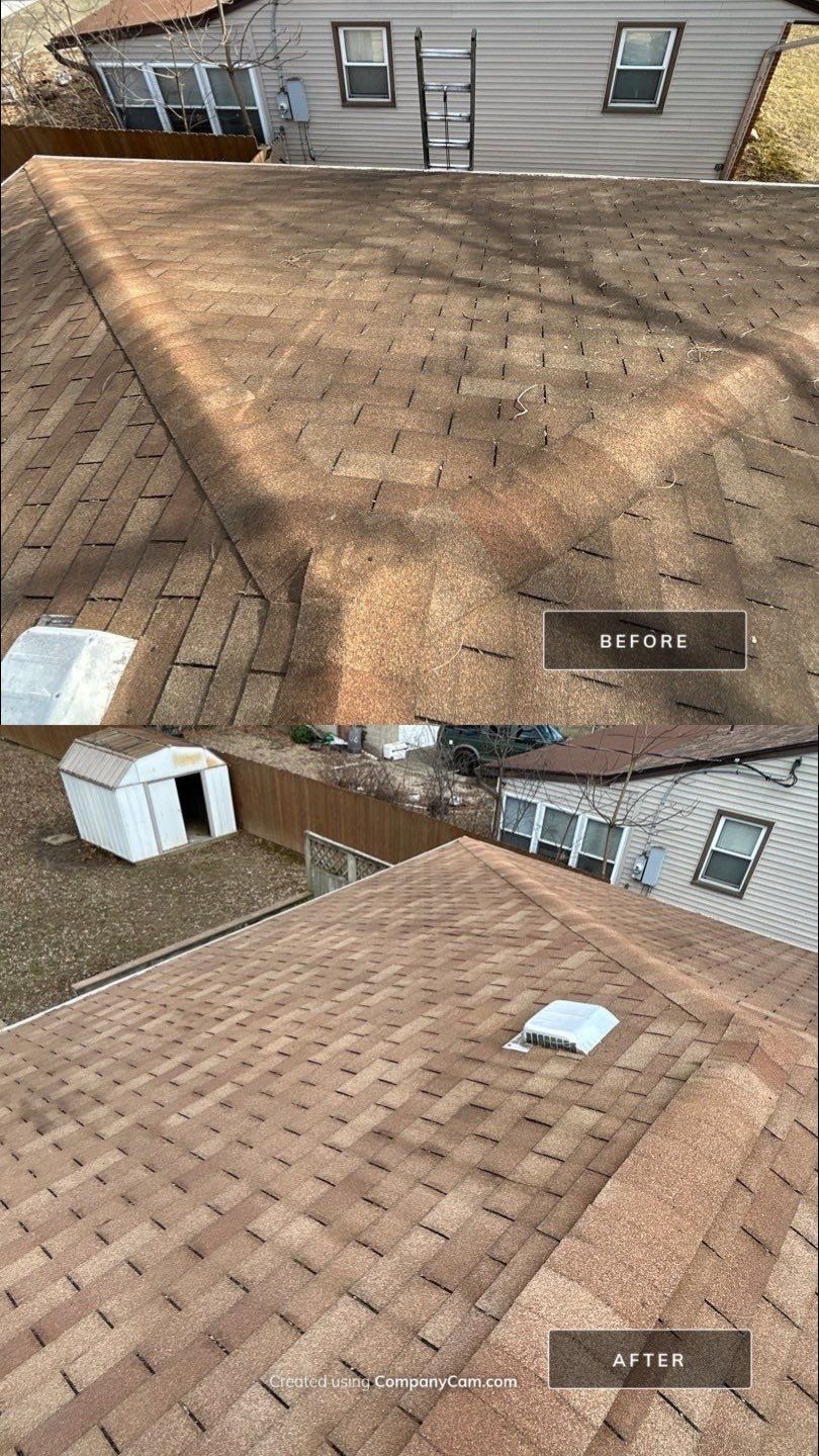 Roof Maxx Residential Before & After Pictures by Roof Maxx of Columbus, OH