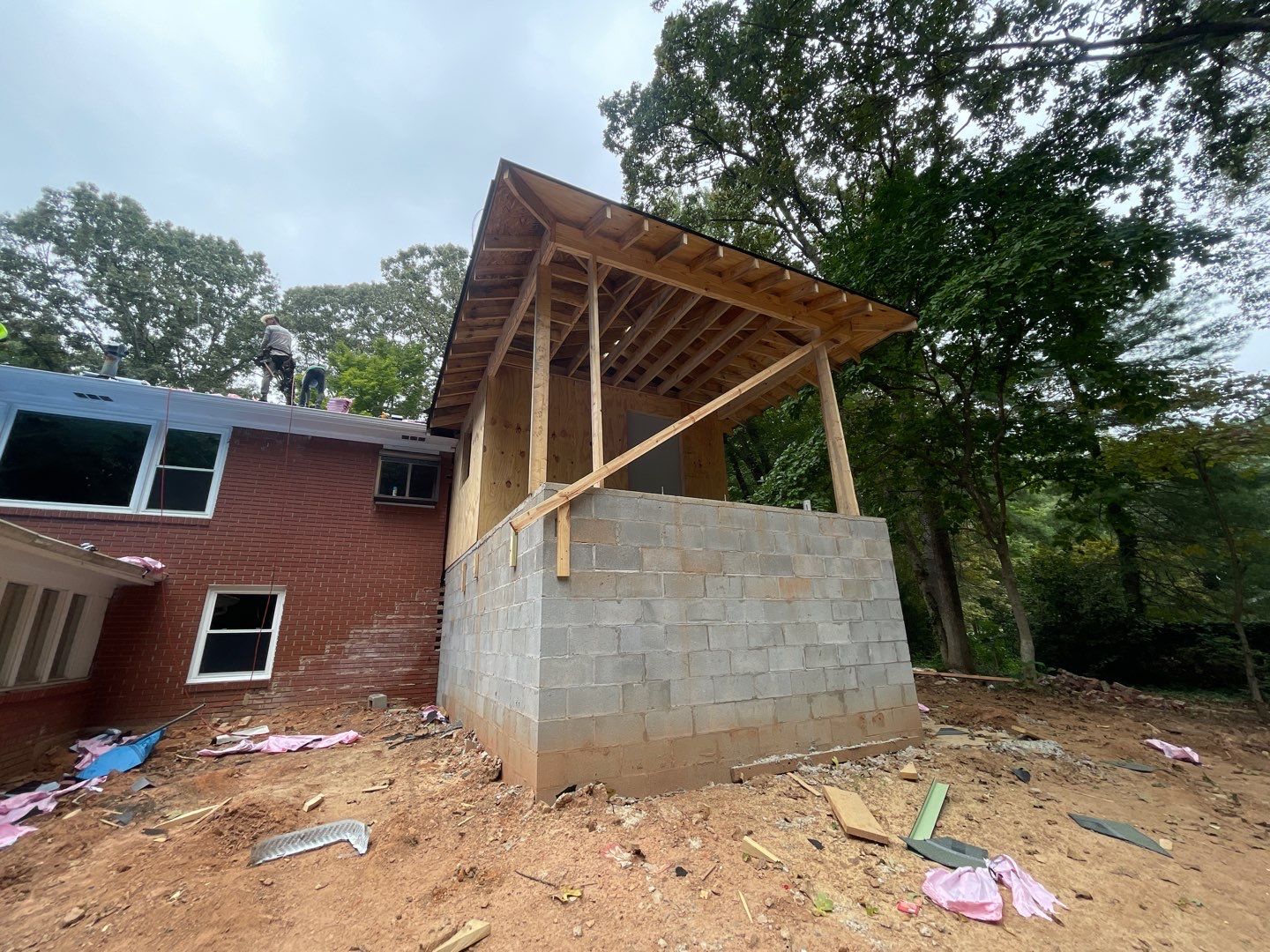Residential Roofing Installation using Owens Corning by Inspector Roofing and Restoration