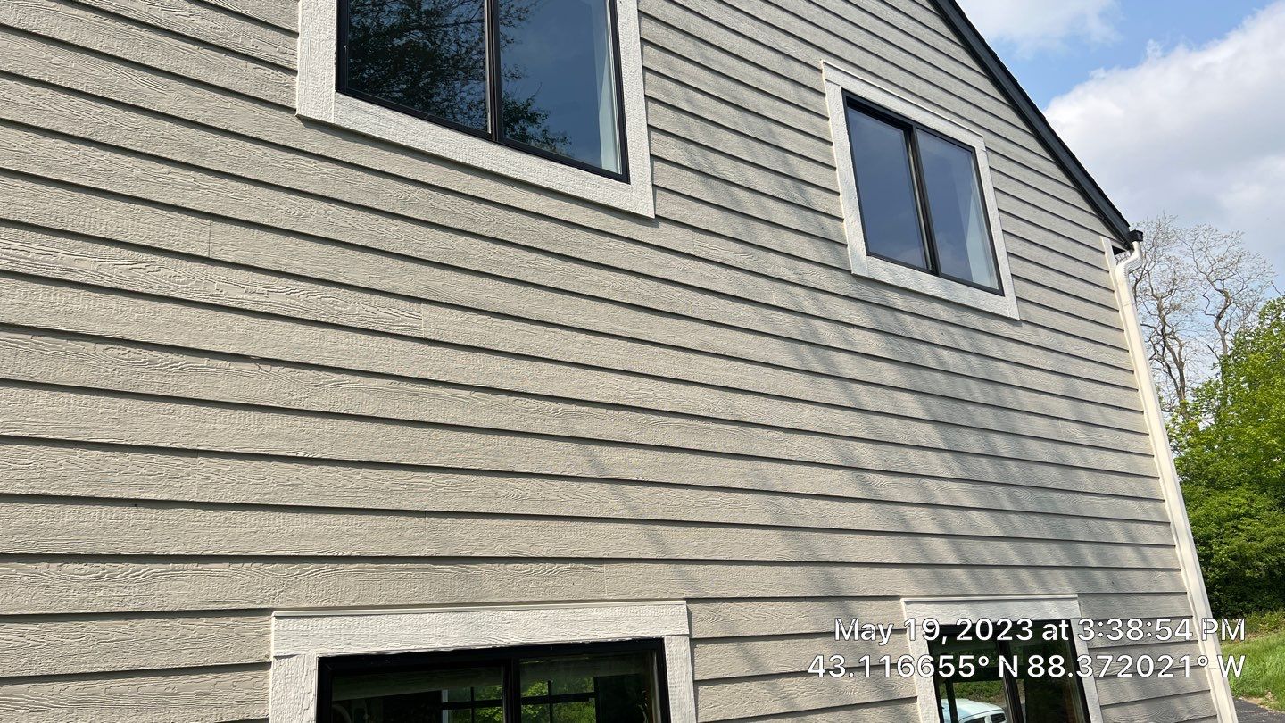 Siding Installation using LP Smart Siding by Total Restoration Services