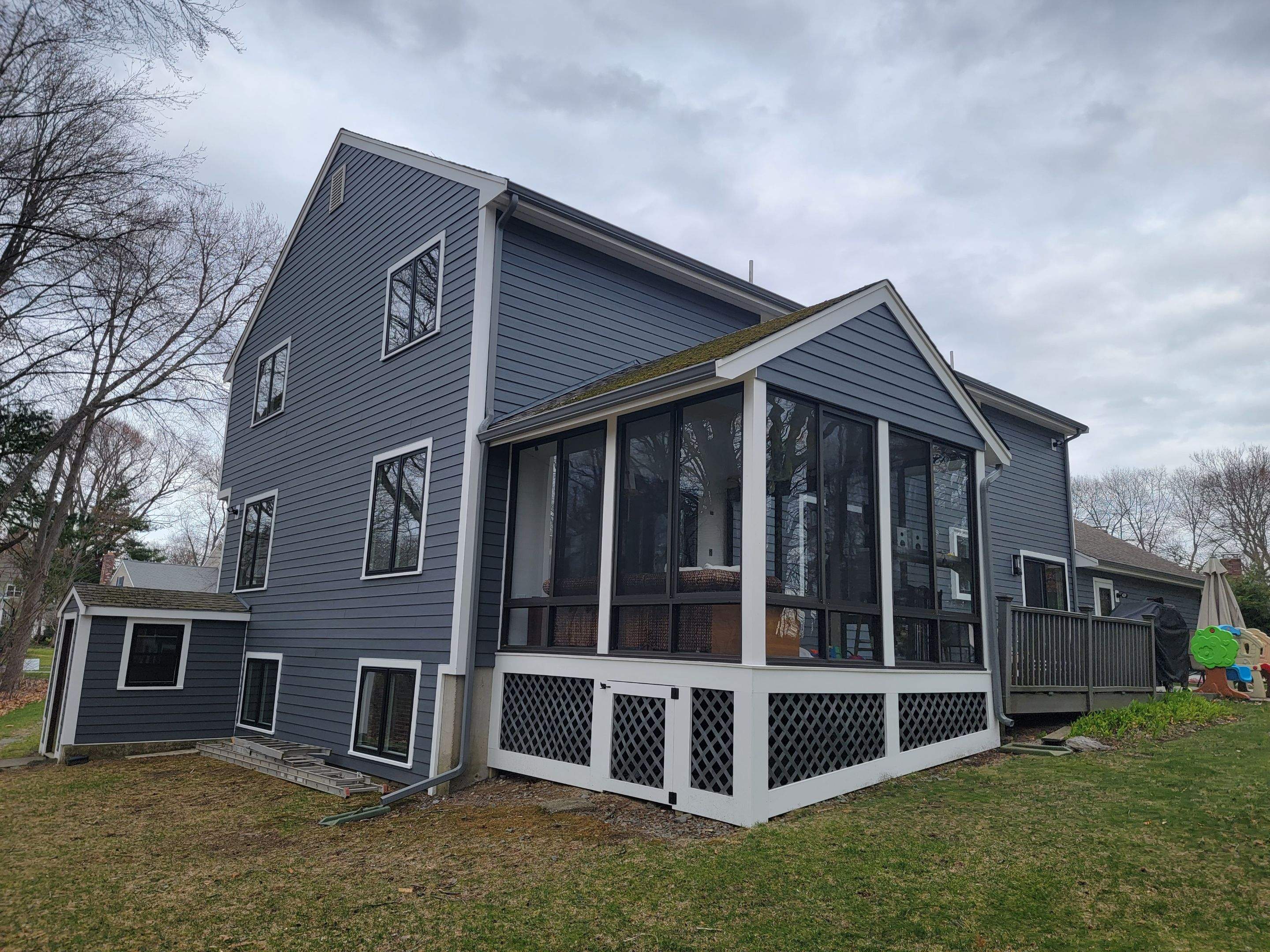 Siding Installation using James Hardie by UBrothers Construction