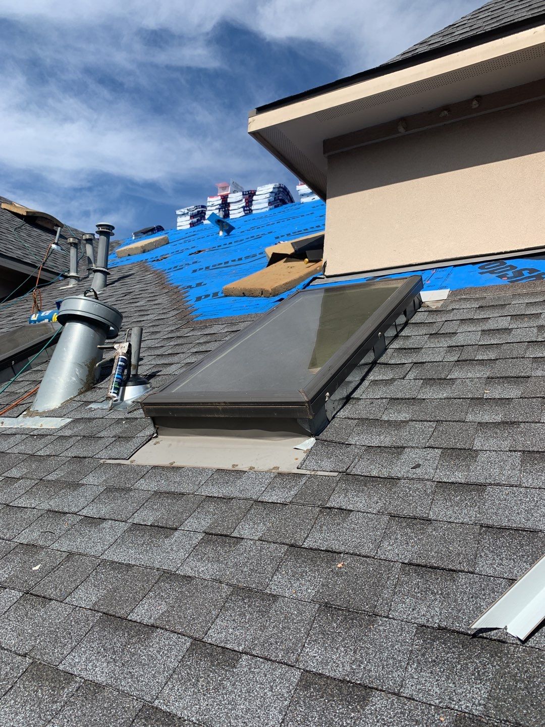 Residential Roof Replacement using GAF products in Frisco Texas by Elite Roofing LLC