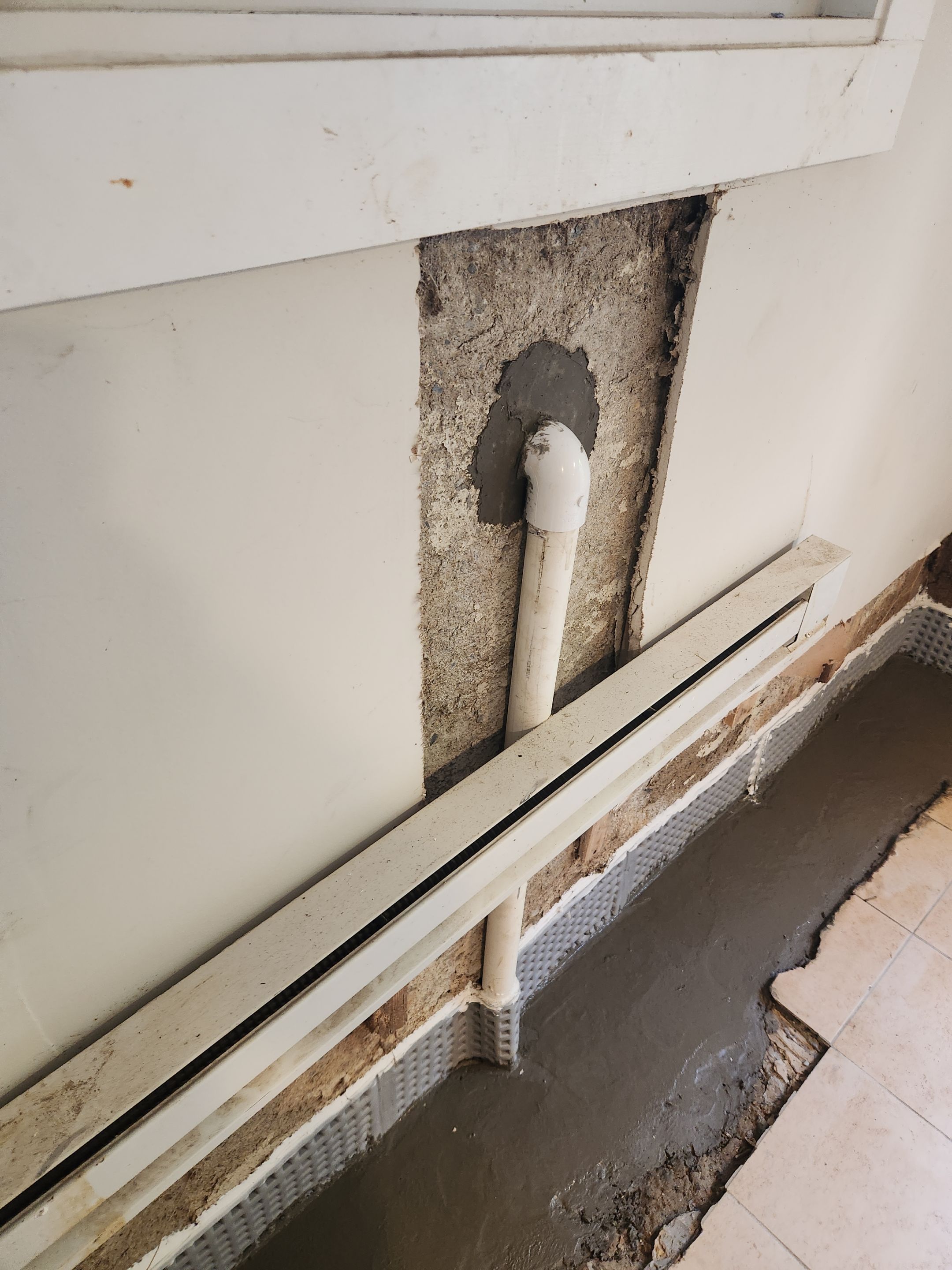Interior French Drain Newton NJ by Pure Service Pro, LLC 