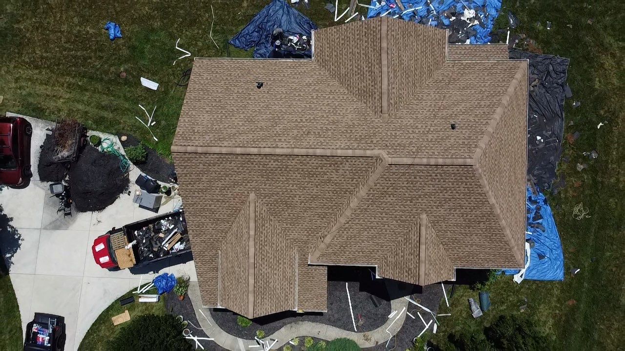 Residential Roofing Installation using GAF Timberline HDZ by Matter Roofing & Construction