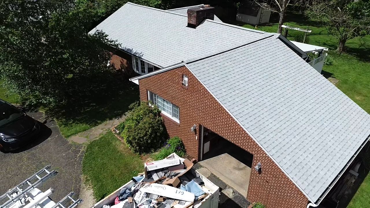 Atlas Pinnacle, Color, Oyster Shell, Drip Edge, Color, White by Eagle Eye Roofing