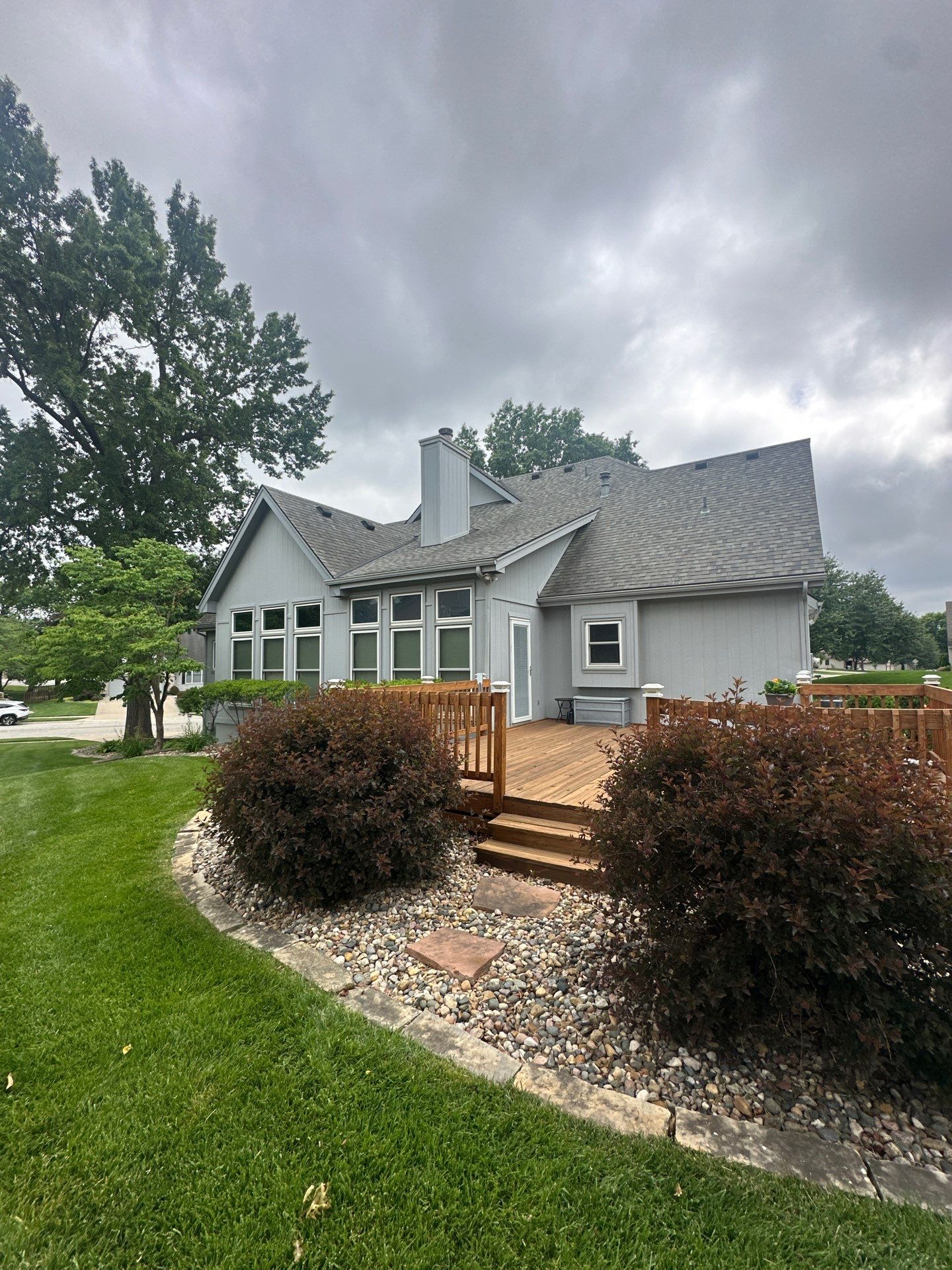 Whole Home Siding Replacement and Gutter Installation in Gladstone by EEC  Windows, Siding & Roofing 