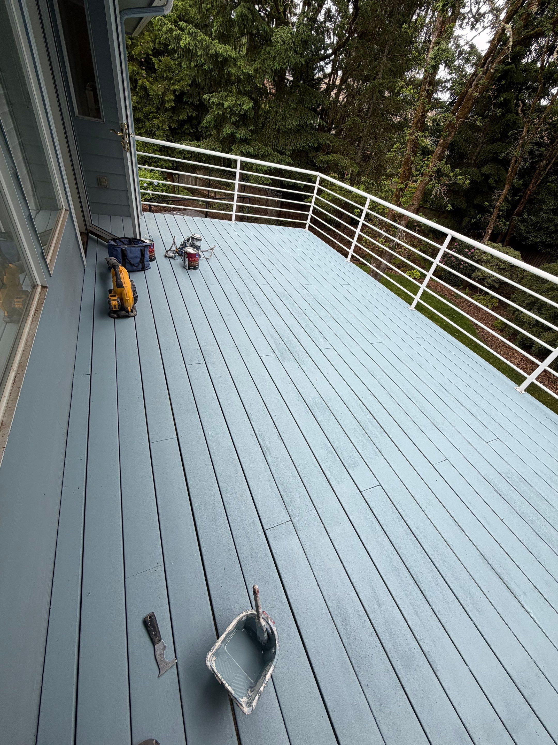 Deck Painting by Handyman State LLC