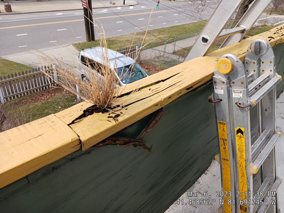 Roof Damage using structual repair and remodel by Absolute Roofing and Construction