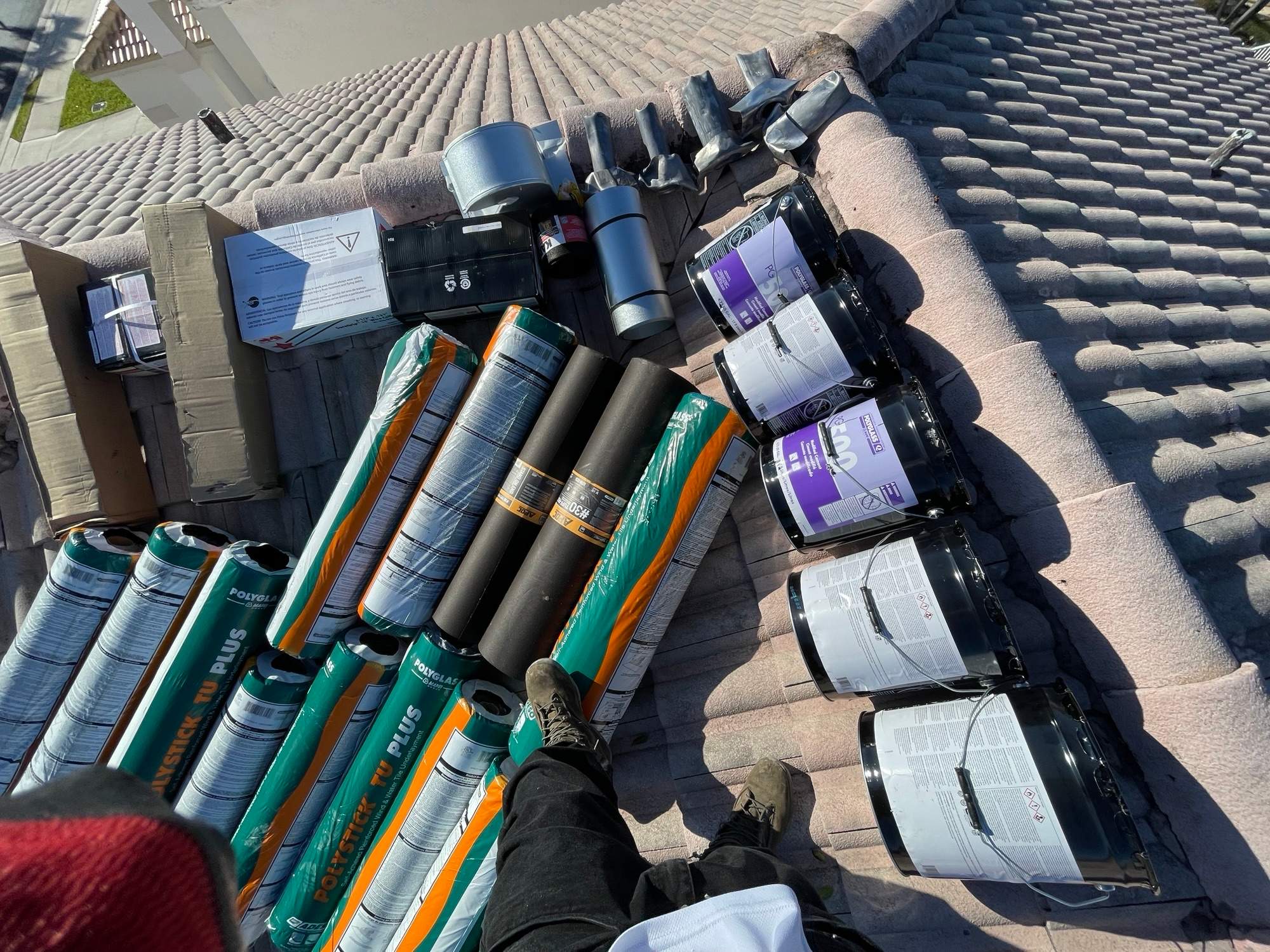 Residential Roofing Installation using WestLake Roofing Tile by BLUES BROTHERS CONSTRUCTION CORP