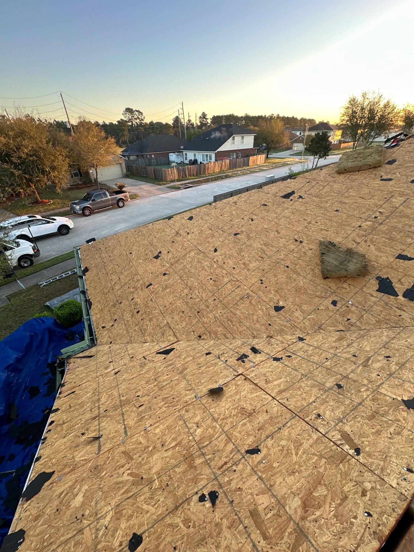 Project in Houston by Motion Roofing