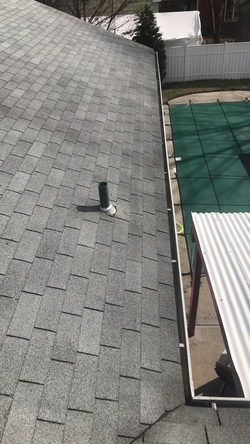 Residential Roofing Installation using Owens Corning Duration Slatestone Gray by A Plus Exterior