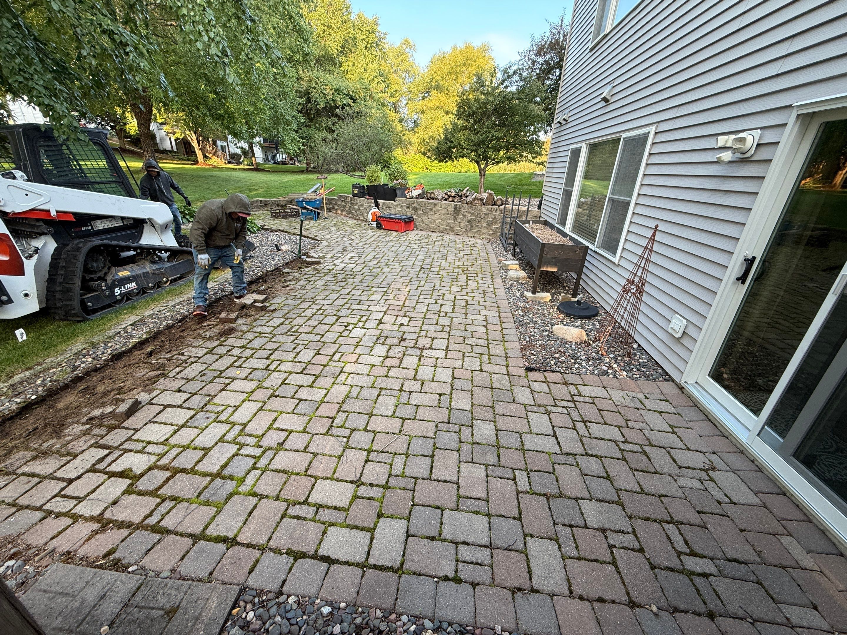 Patio by Sota landscaping