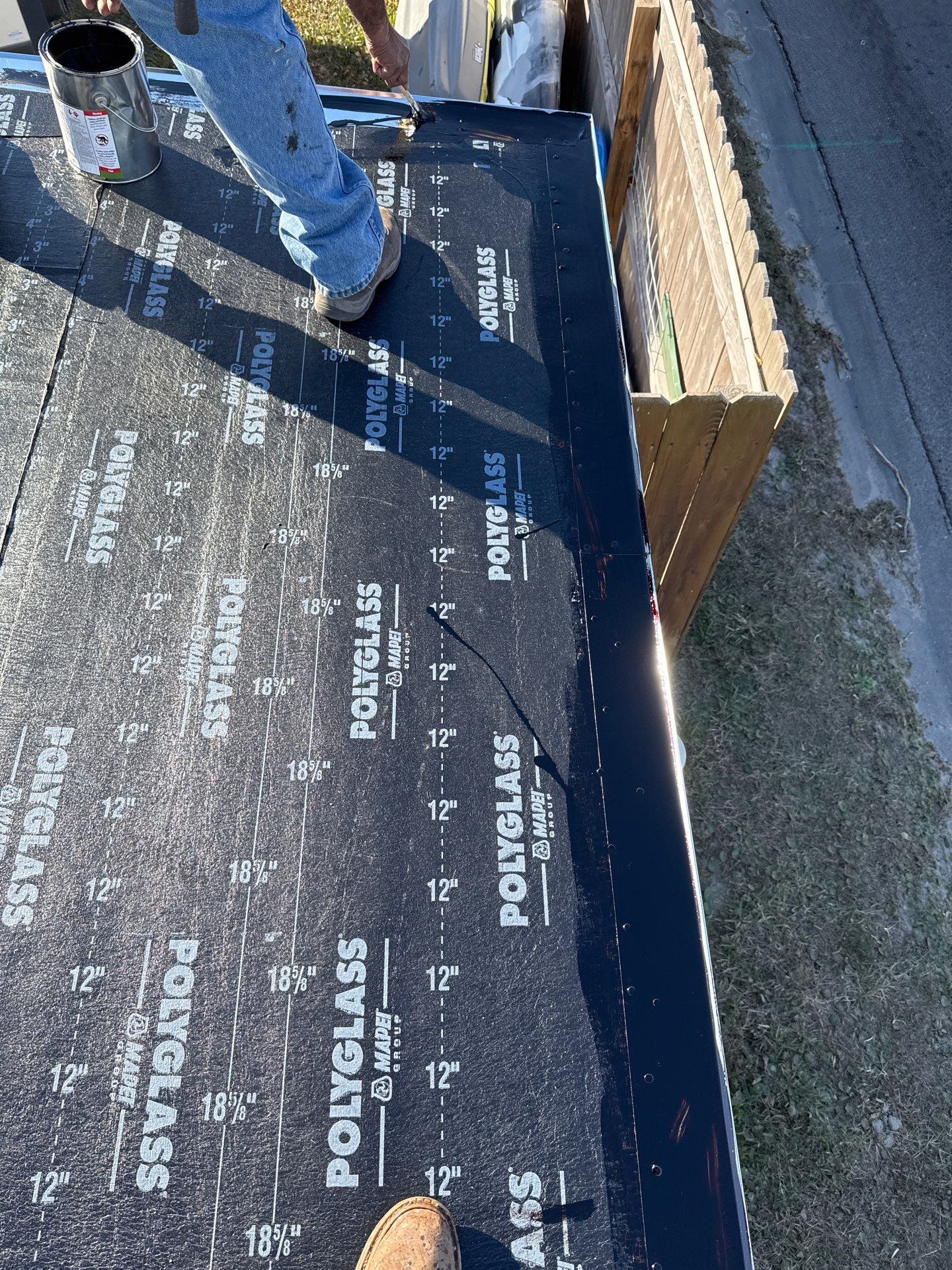 Mustang Island Flat Top by Bayfront Roofing and Construction