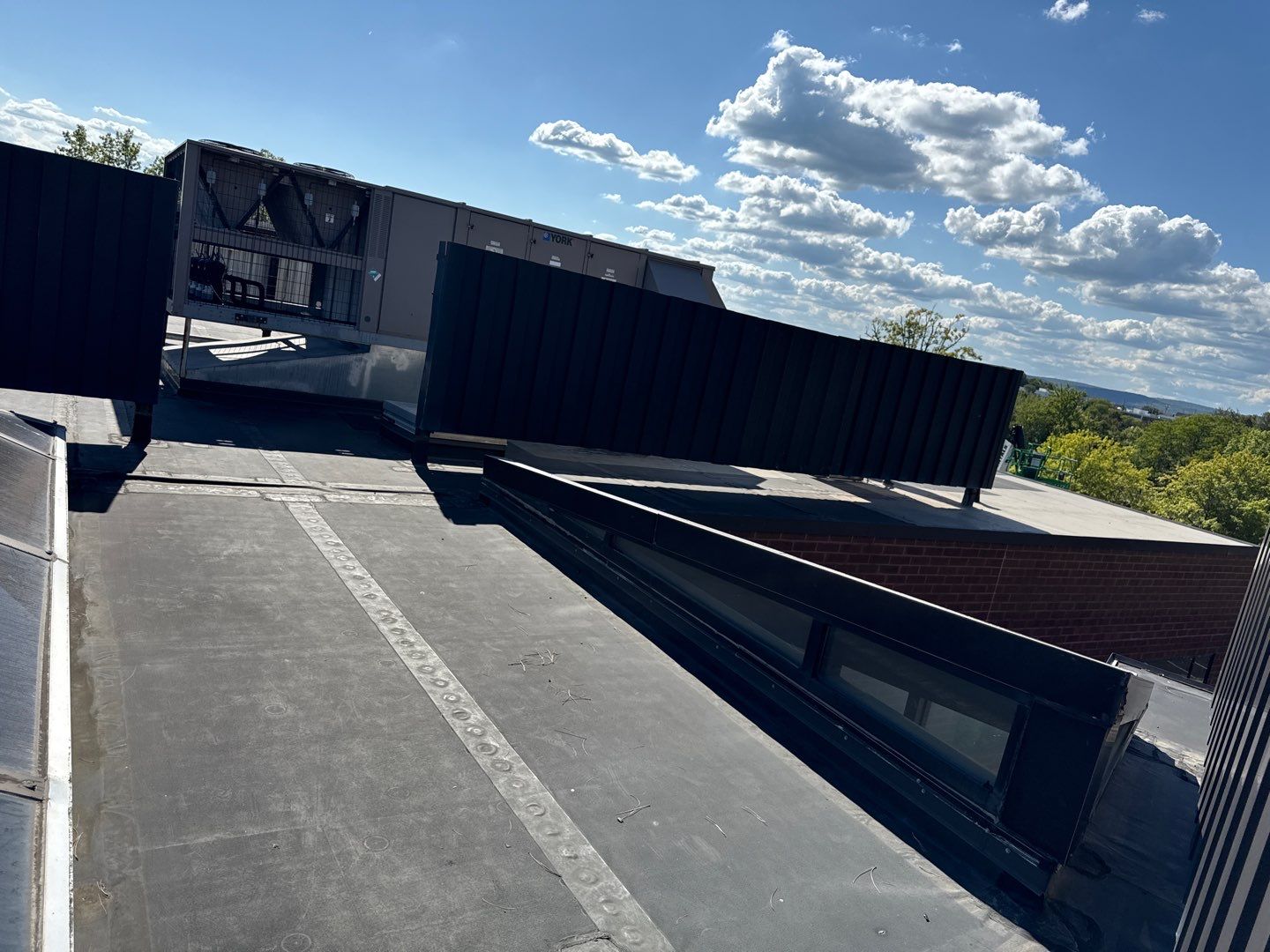 Commercial Roof Replacement – TPO Rhinobond System Installed at TD Bank by All Site Roofing