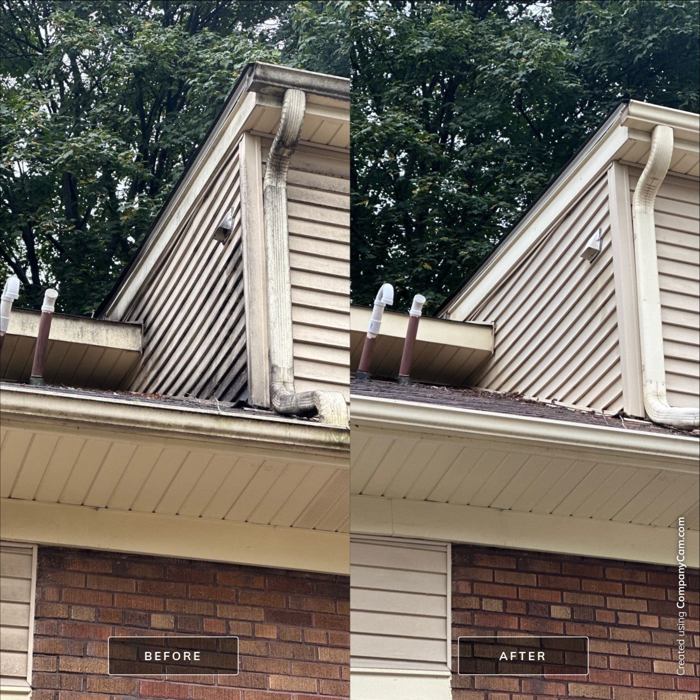 Project in Arlington Heights by Simmons Power & Soft Washing