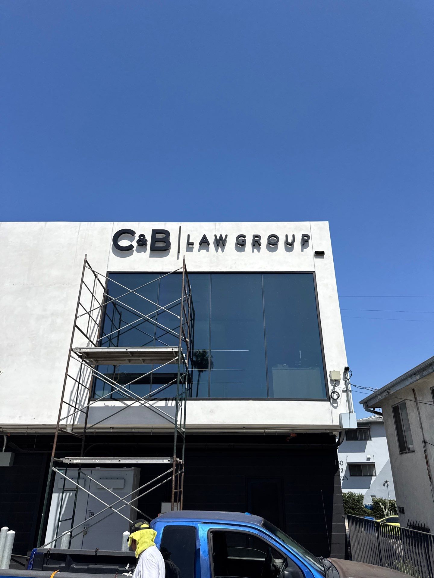 Project in Los Angeles by Golden State Signs