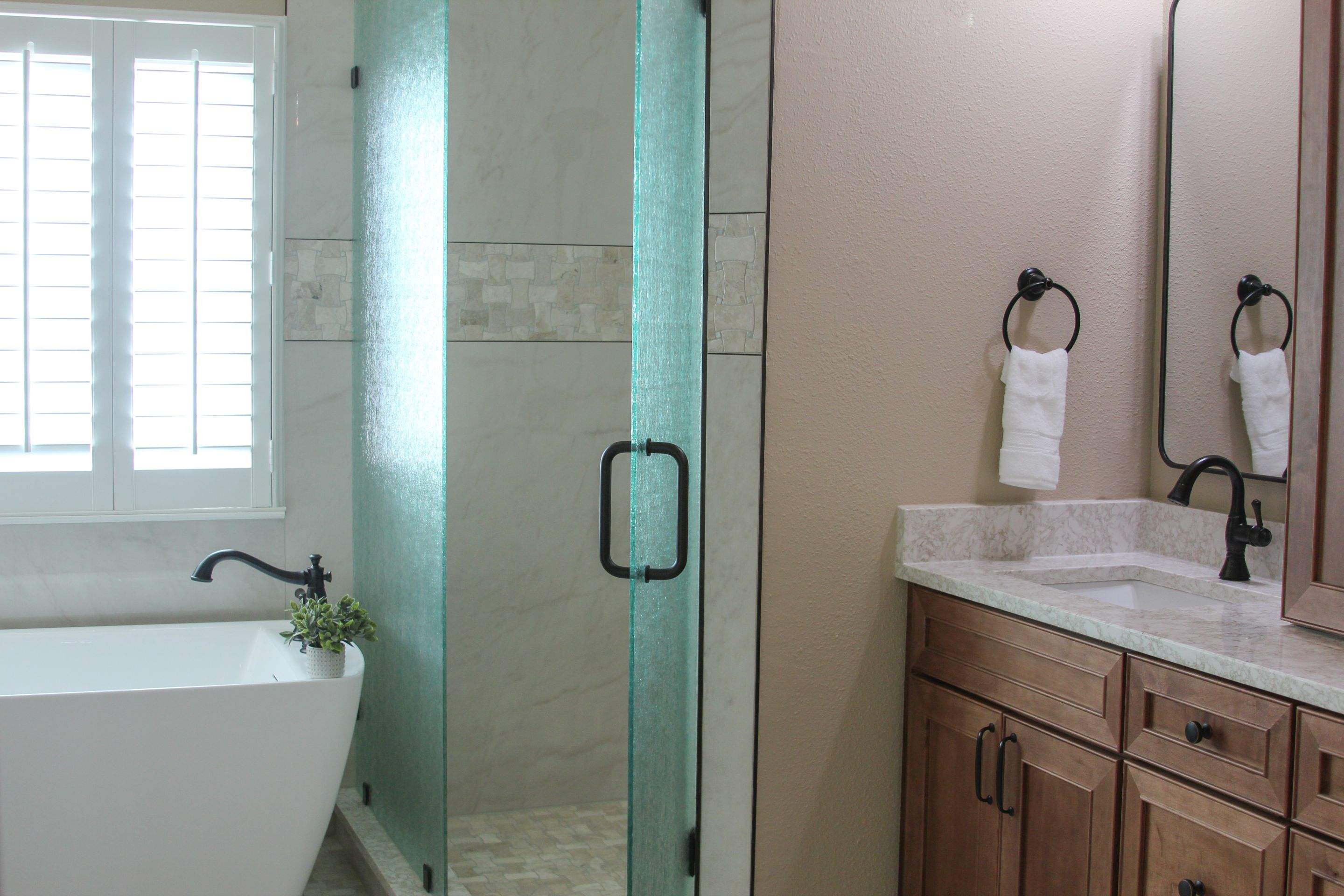 Spring Branch Tranquil Bathroom Remodel by Legacy Bath and Kitchen 