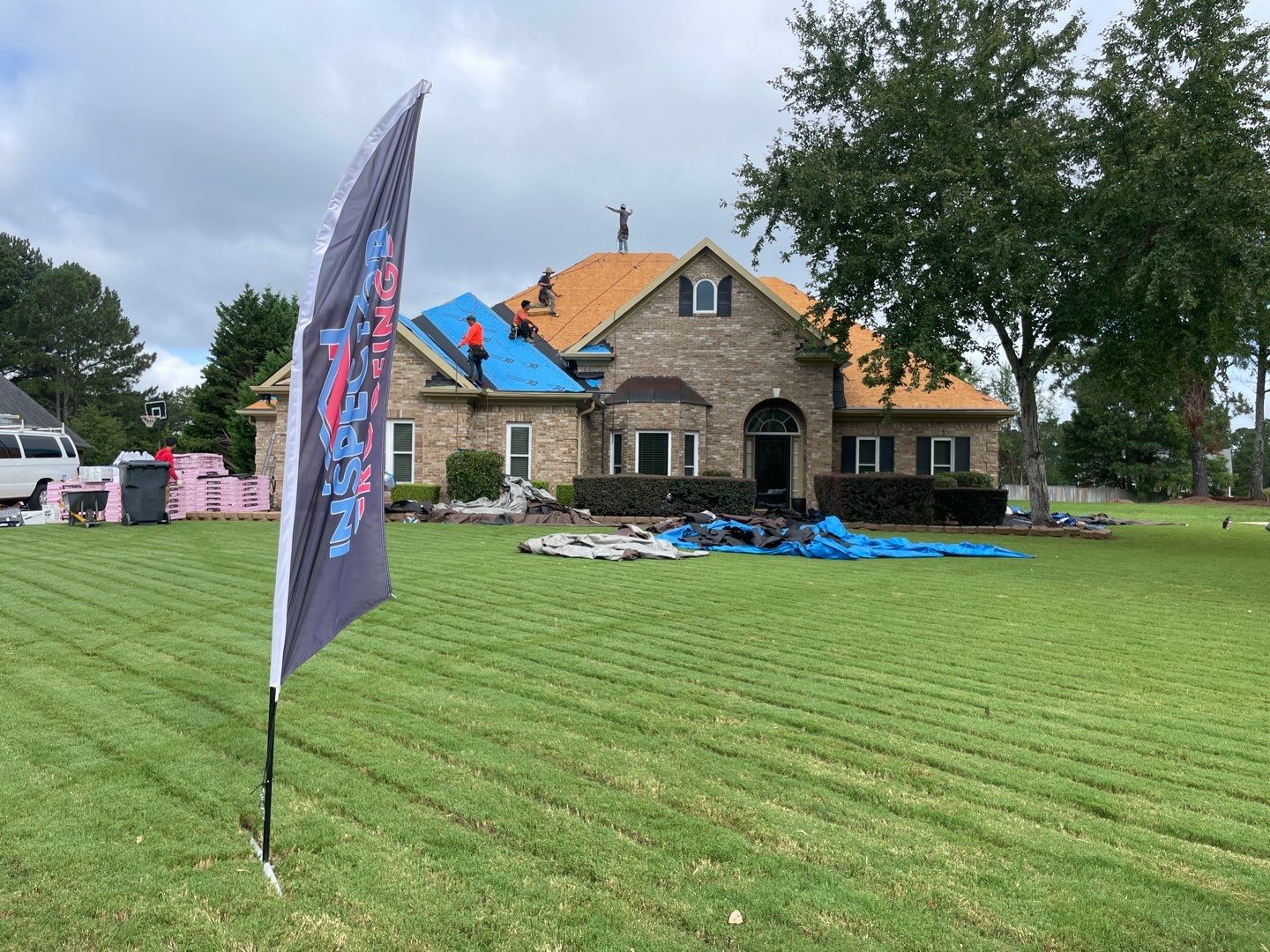 Residential Roofing Installation using Owens Corning by Inspector Roofing and Restoration