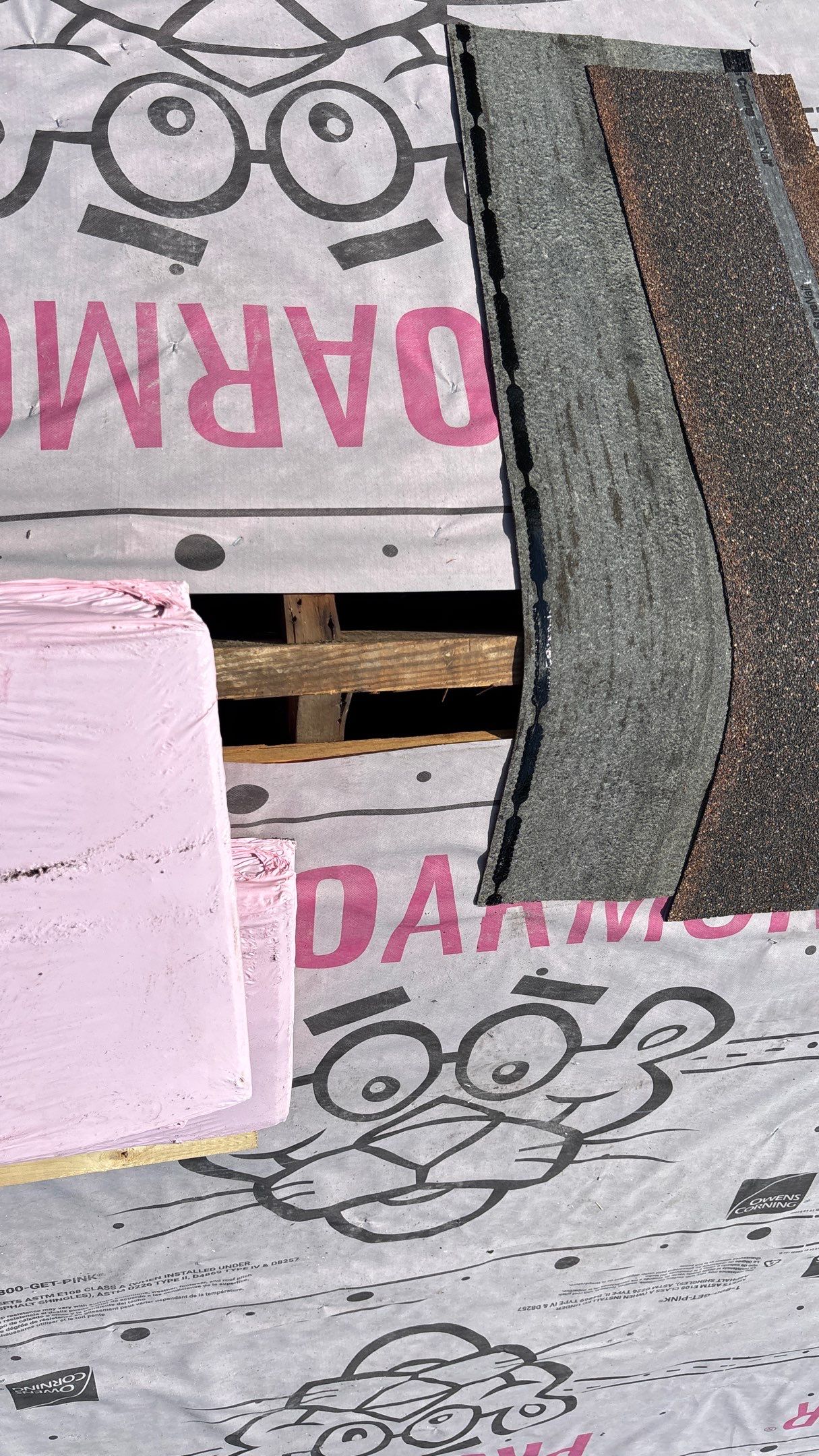 Roof Replacement using Owens Corning Desert Rose by 180 Contractors