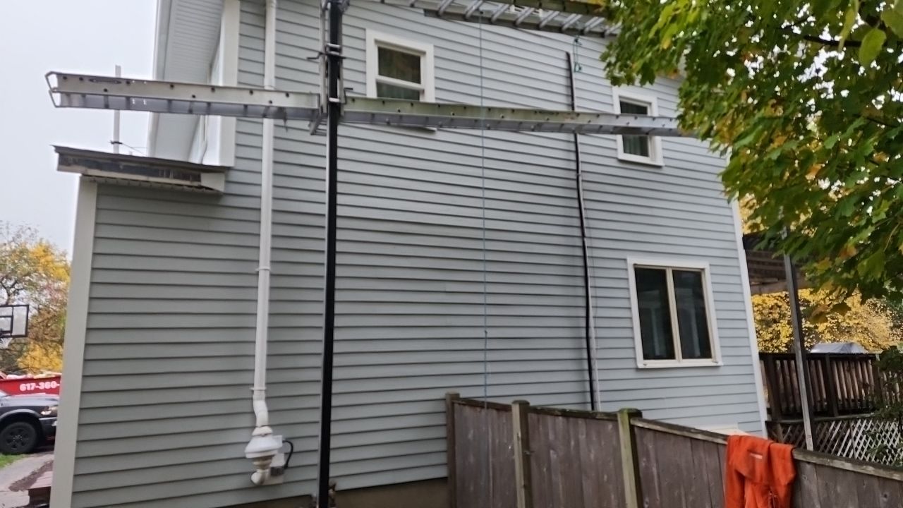 Siidng Project in Needham, MA by UBrothers Construction