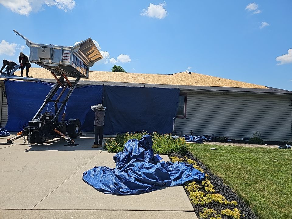 Residential Roofing Installation using GAF Timberline HDZ Barkwood by Nitro Roofing and Construction
