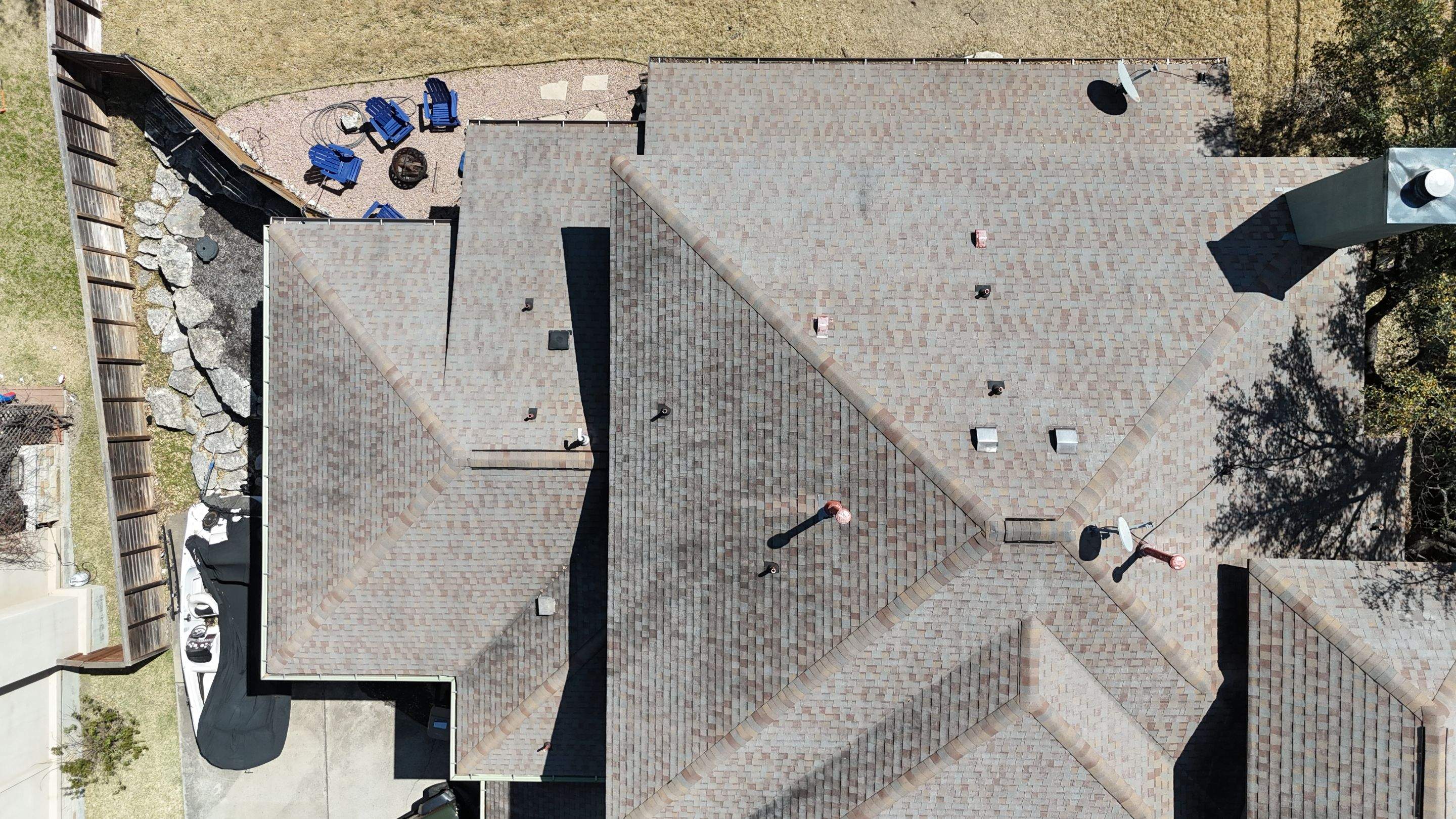 Residential Roof Replacement using GAF HDZ - Charcoal shingles by Elite Roofing LLC
