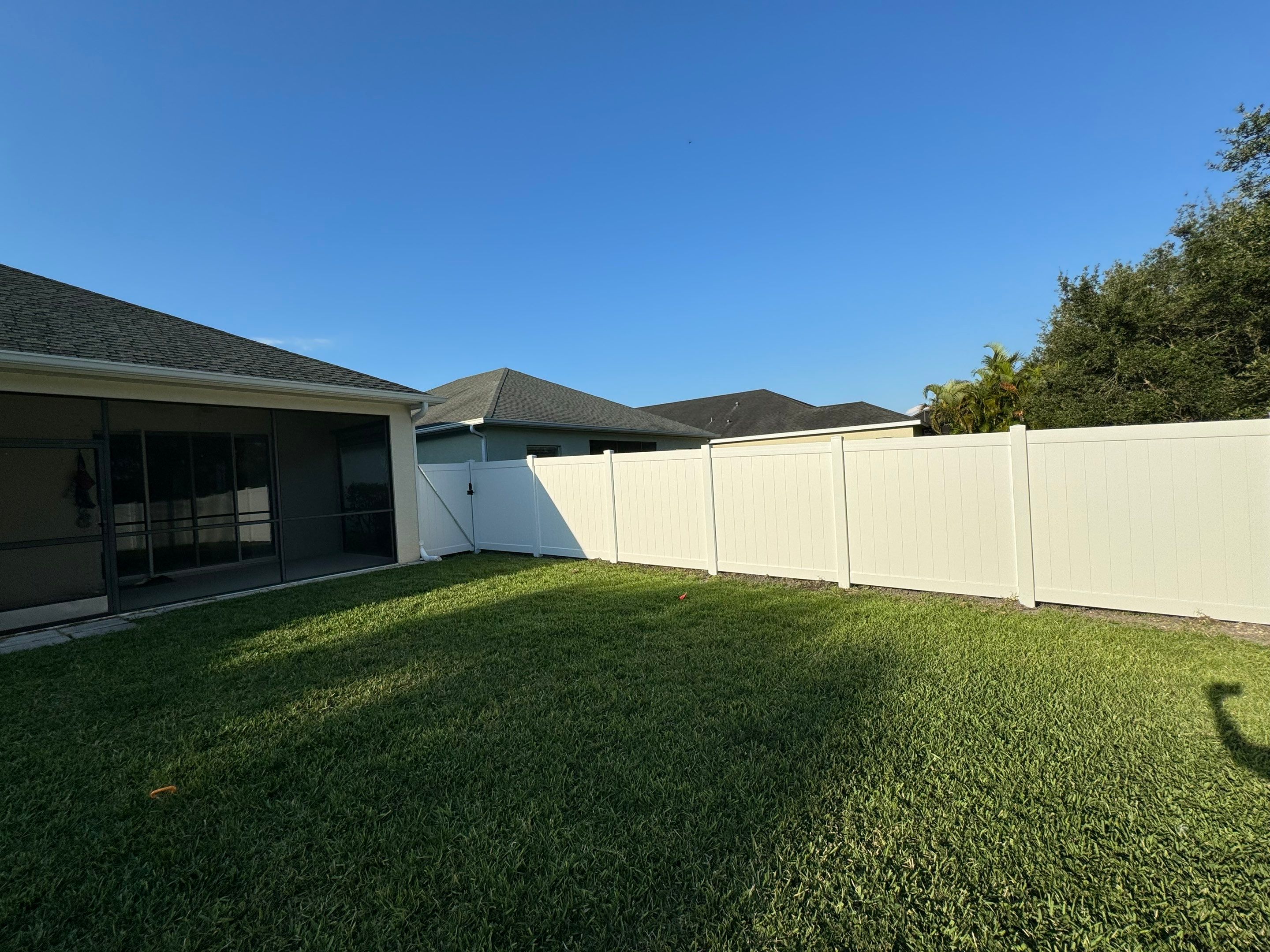 Vinyl Fence Installation using 6Ft White Vinyl Privacy Fence by Asap fence and gates, LLC
