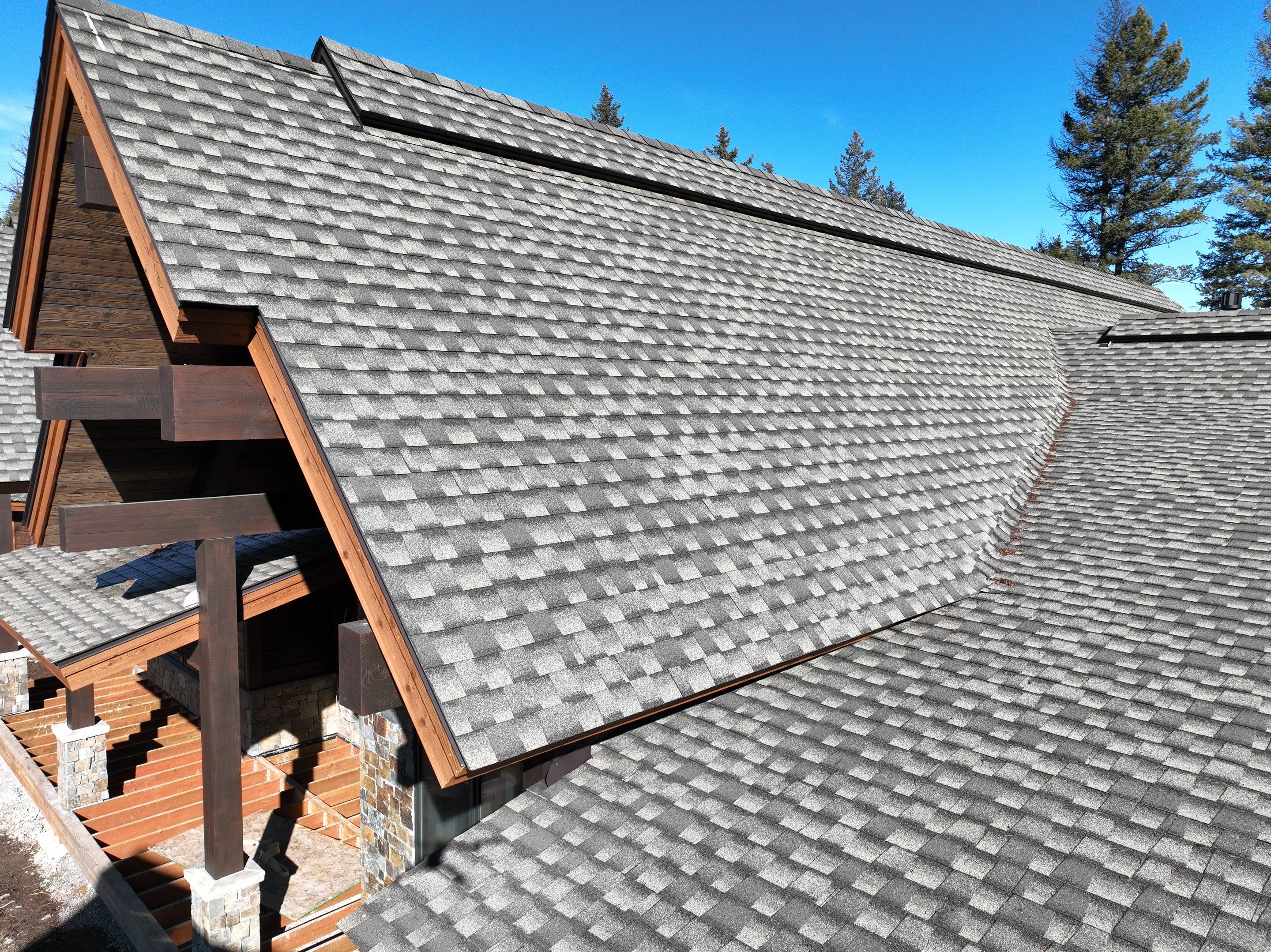 UHDZ Whitefish Hills - Weathered Wood by Montana Roofing Solutions