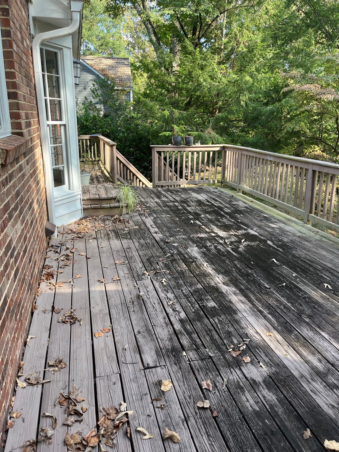 Deck Build and Screened-In Porch Install with Wild Hog 6' Black Mesh Panel Railing by Nelson Exteriors 