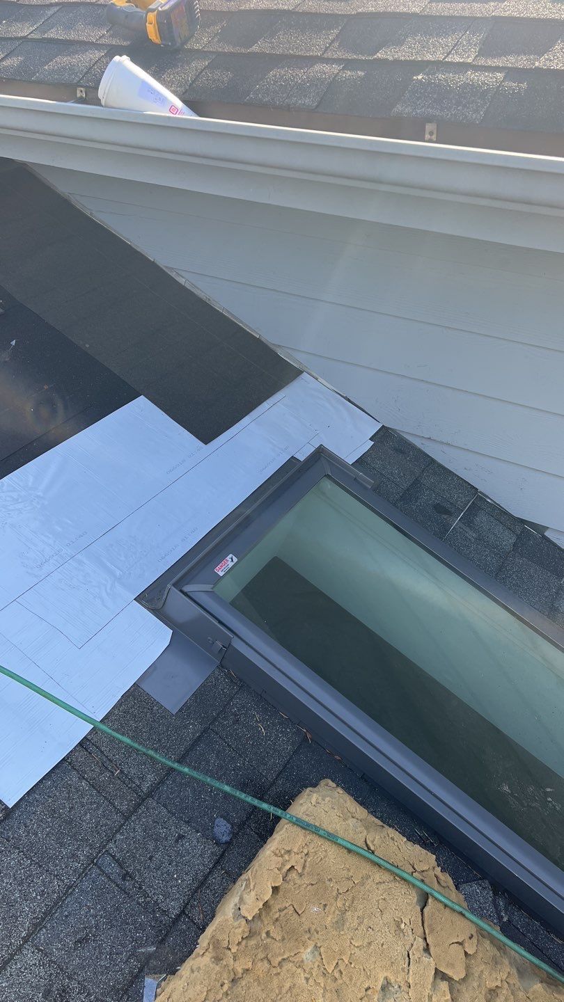 Step flashing repair. by Pro Home Services Inc