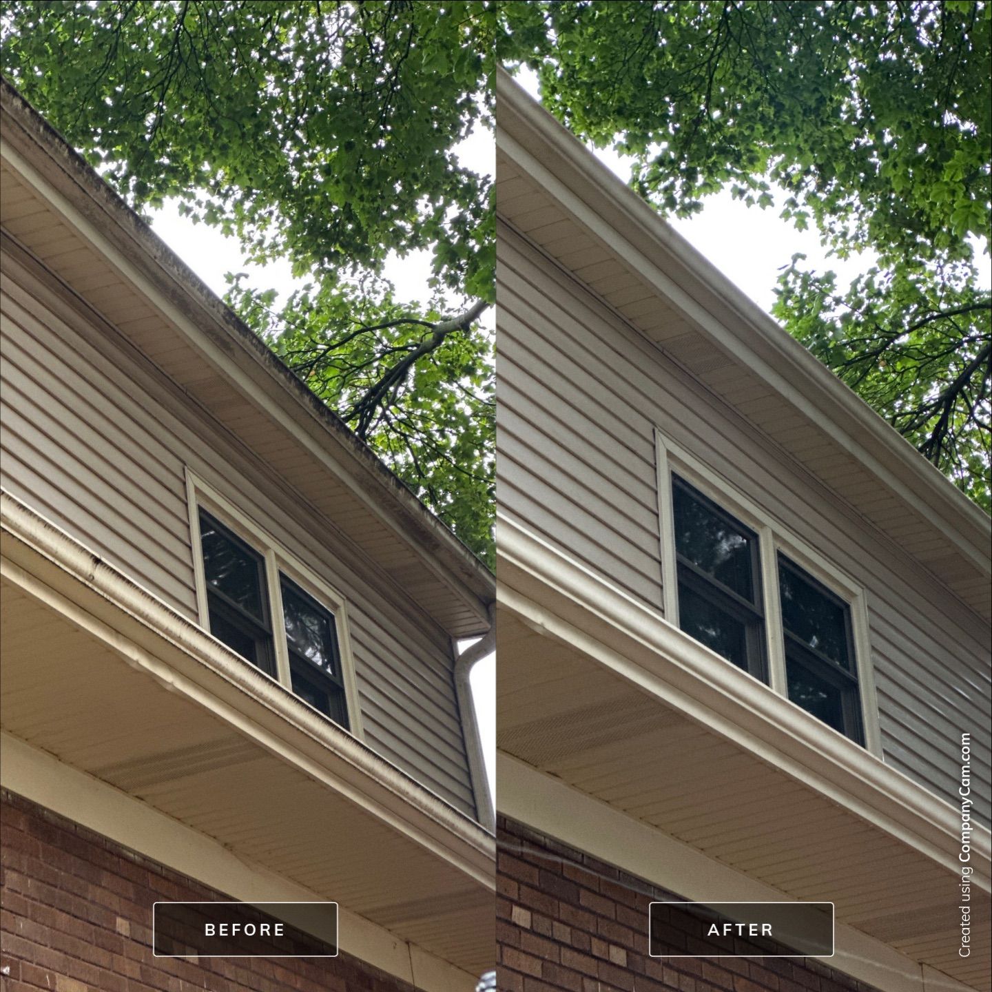 Project in Arlington Heights by Simmons Power & Soft Washing