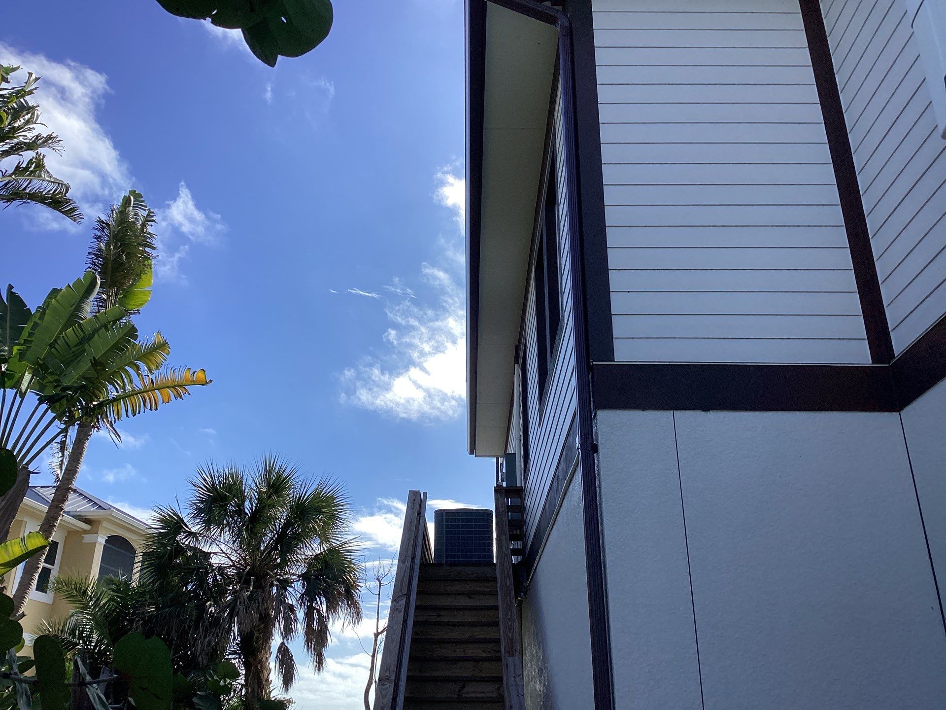 Brown Gutter Installation in Sanibel FL by Gutter Professors