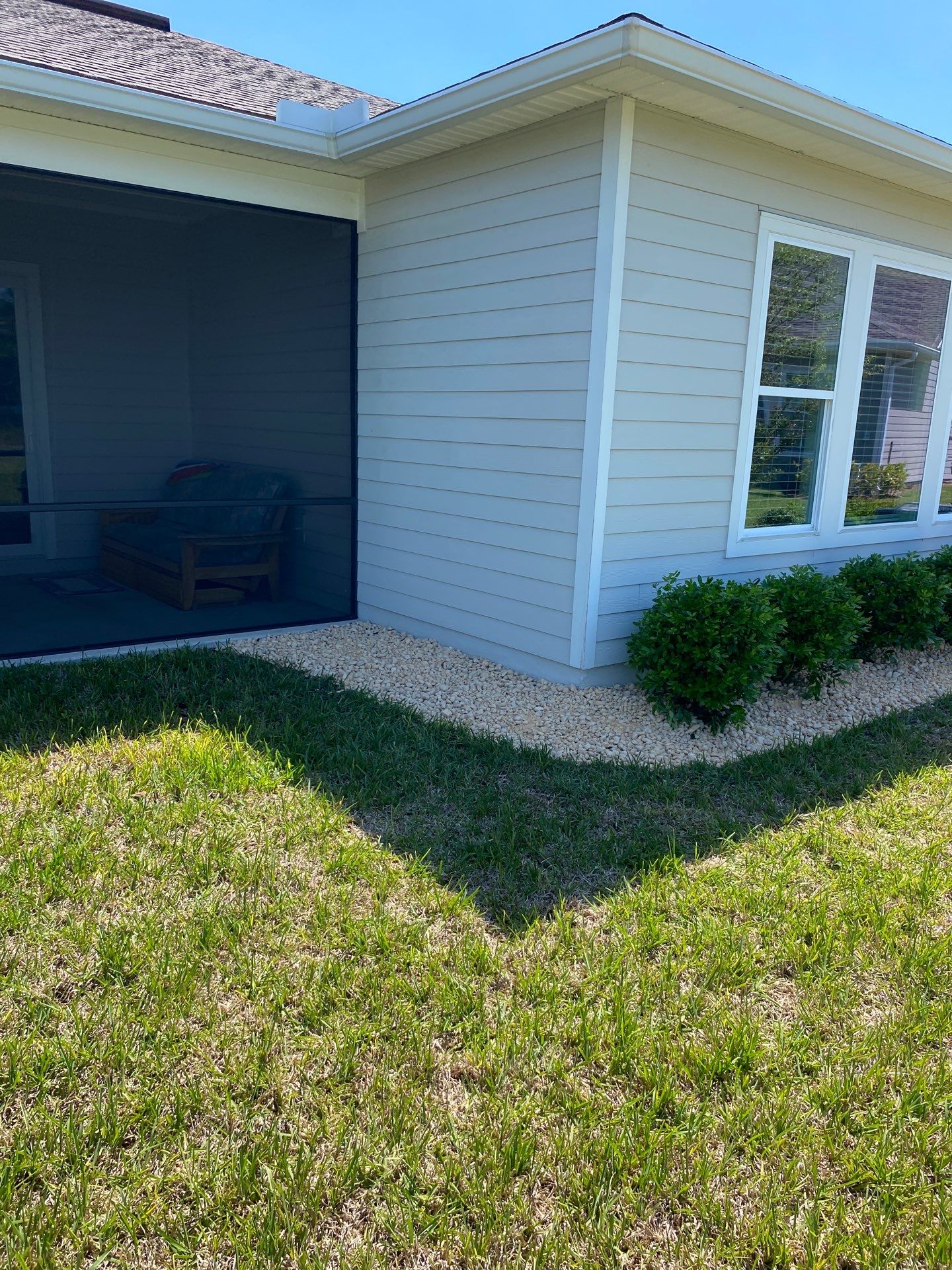 Residential | Clean-up, Sod and Rock Installation by ProGreen Services