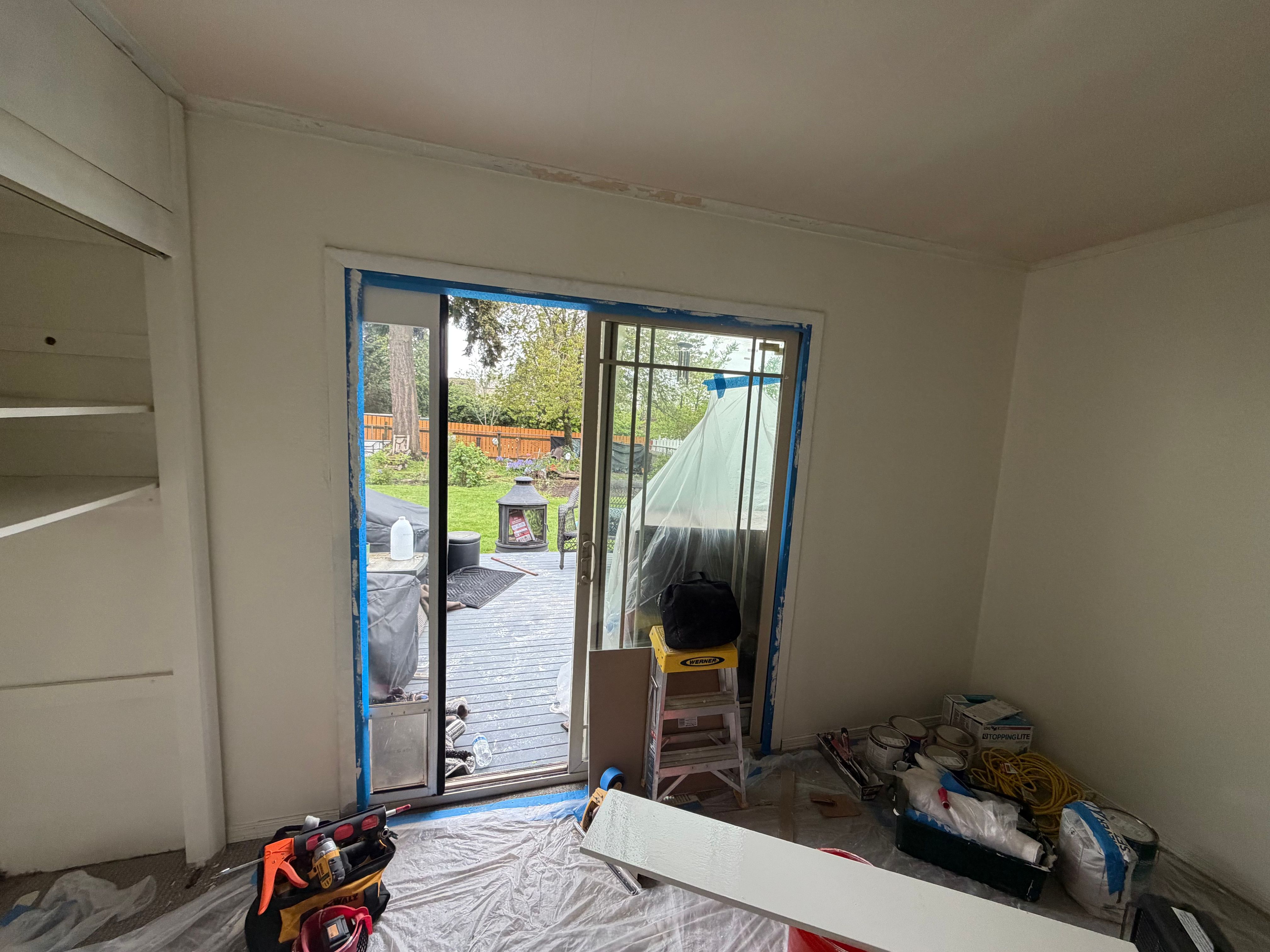 Guest Bedroom Repaint with Ceiling Repair – SeaTac by Equipped Painting