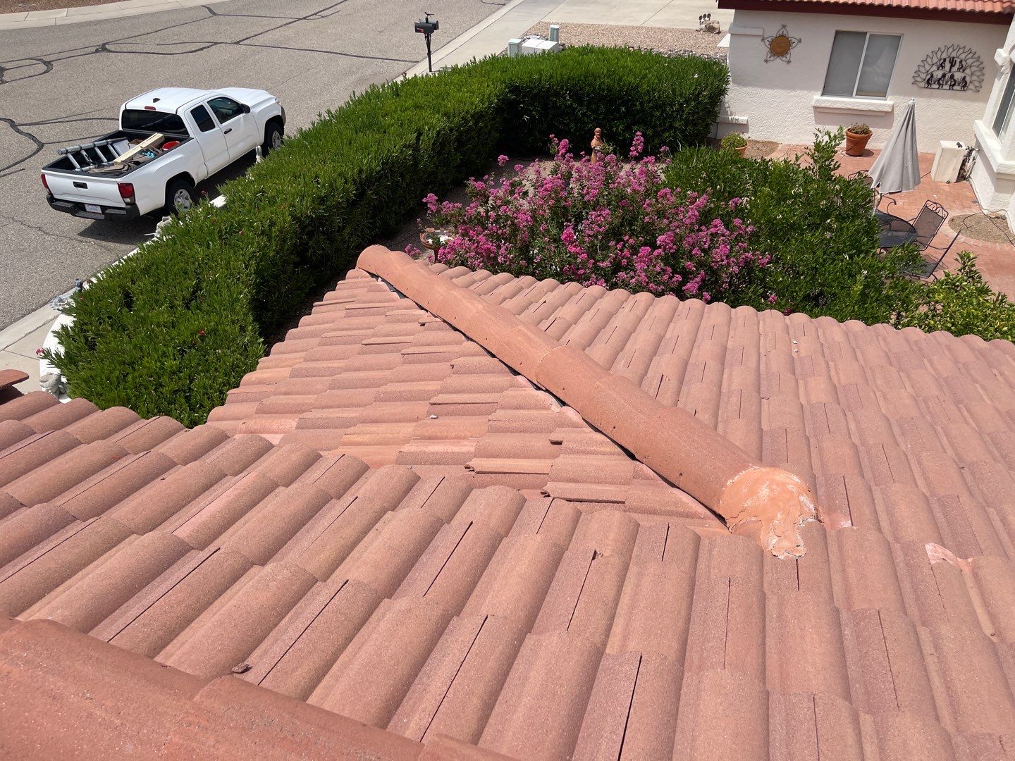 Terracotta Concrete Tile by Reimagine Roofing